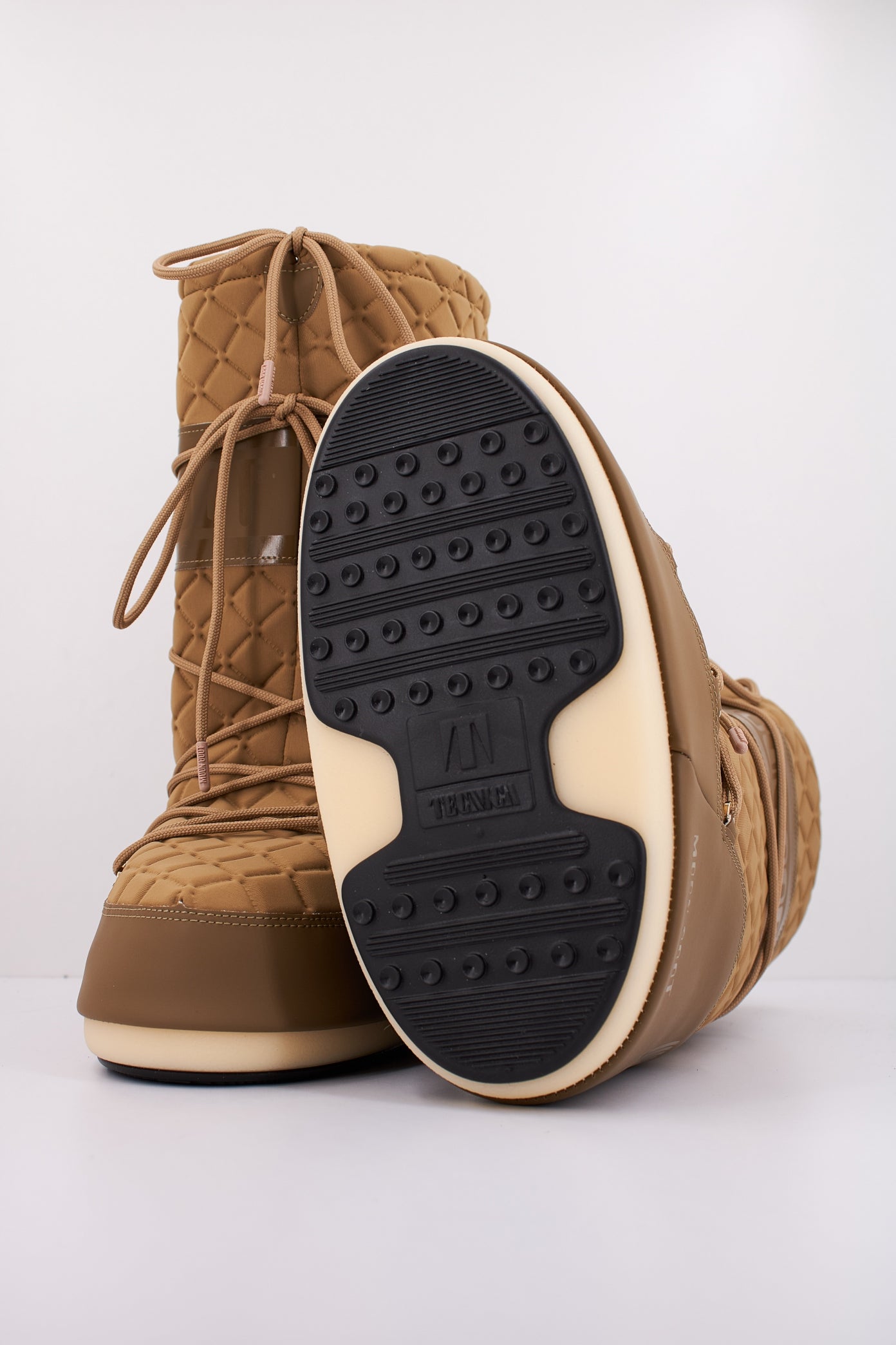 MOON BOOT MB ICON QUILT en color MARRON (5)