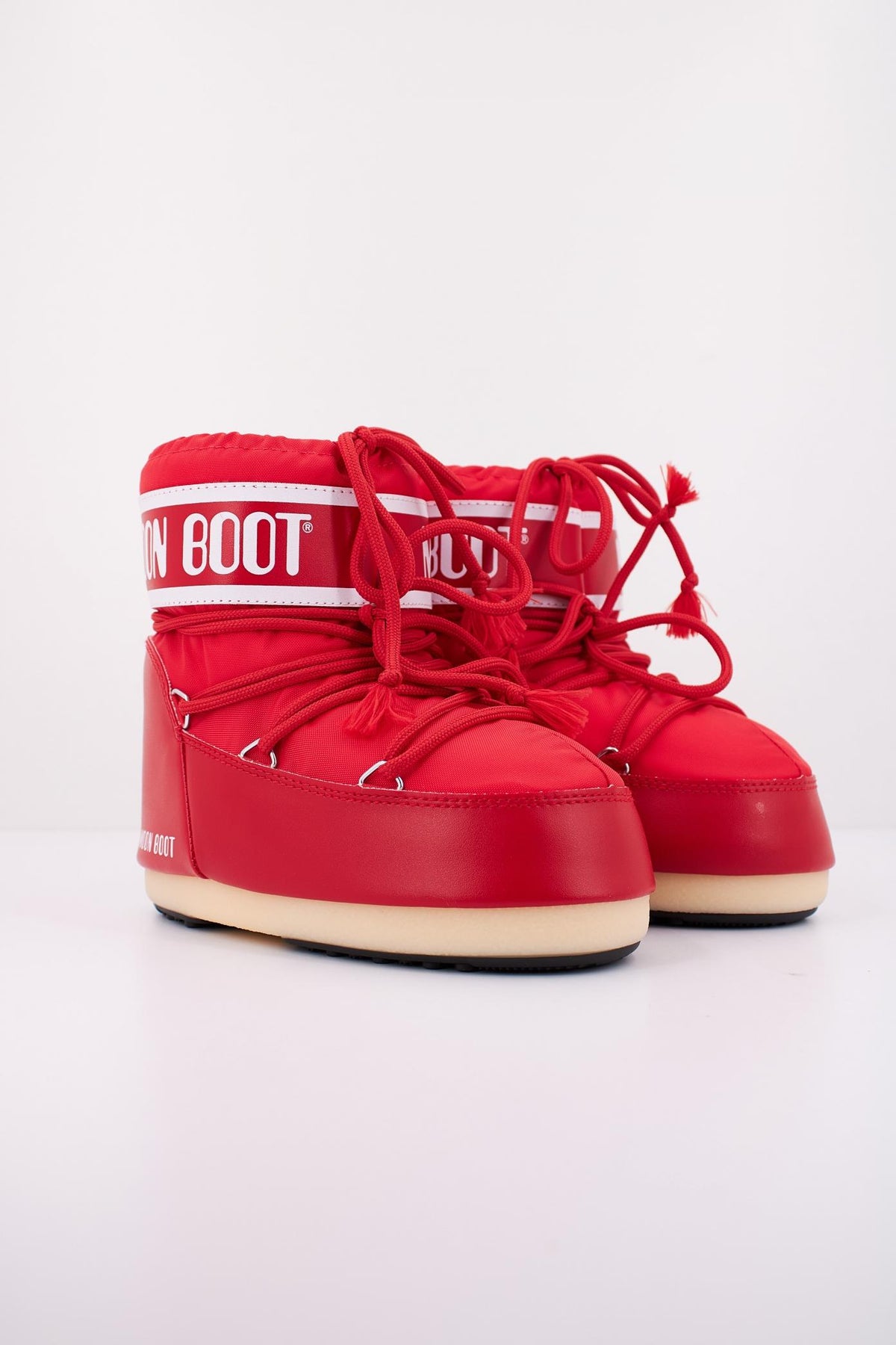 MOON BOOT ICON LOW NYLON K en color ROJO (2)