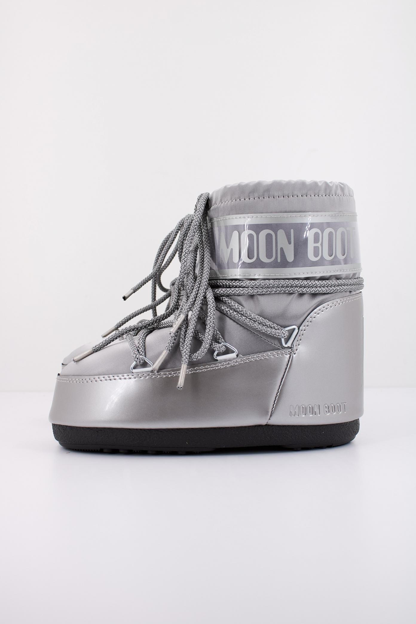MOON BOOT MB ICON LOW GLAN en color PLATA (1)