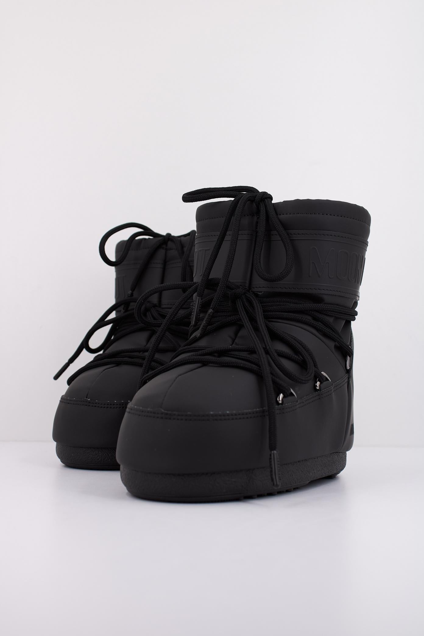 MOON BOOT MB ICON LOW RUBBE en color NEGRO (2)