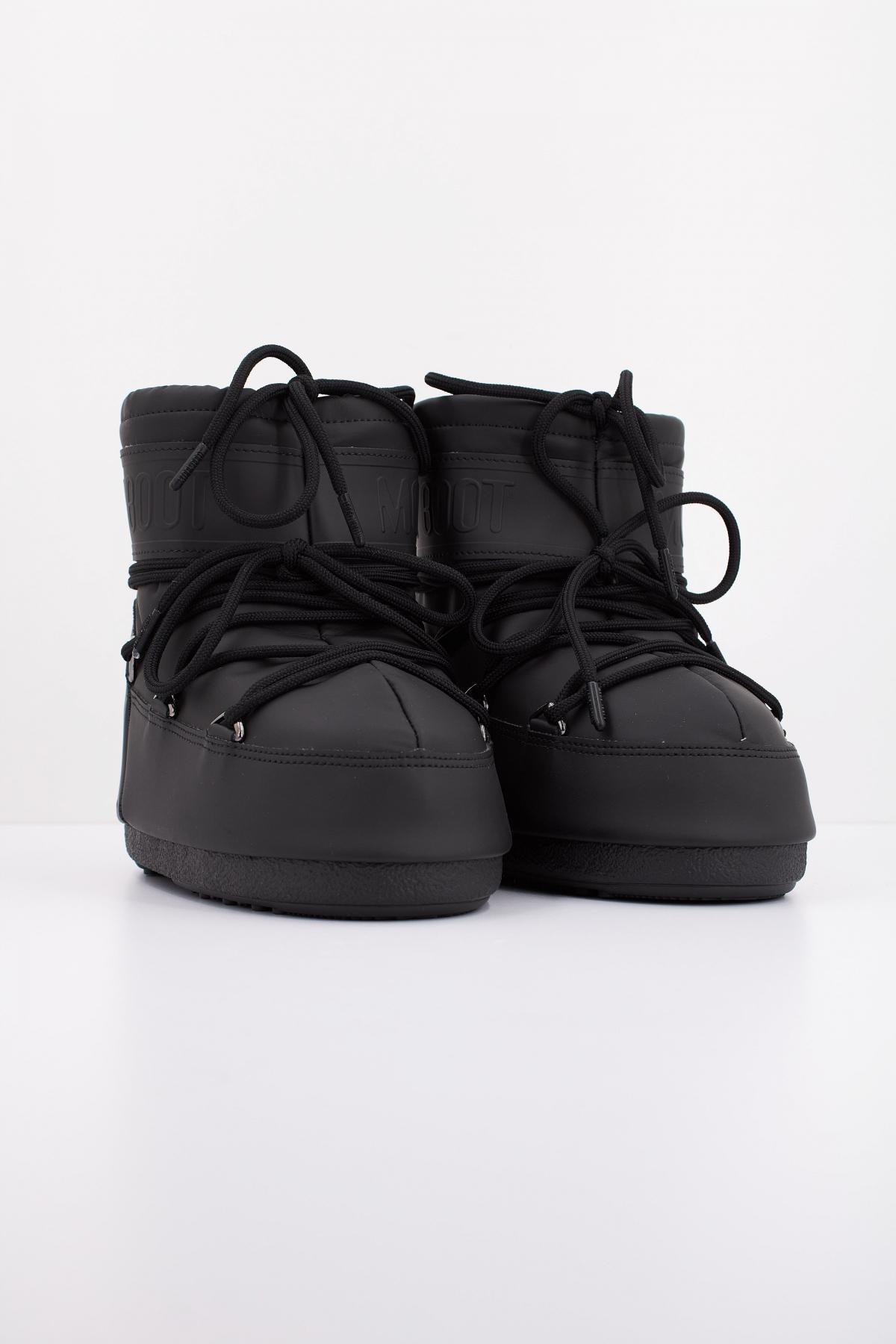 MOON BOOT ICON LOW RUBBER K en color NEGRO (2)