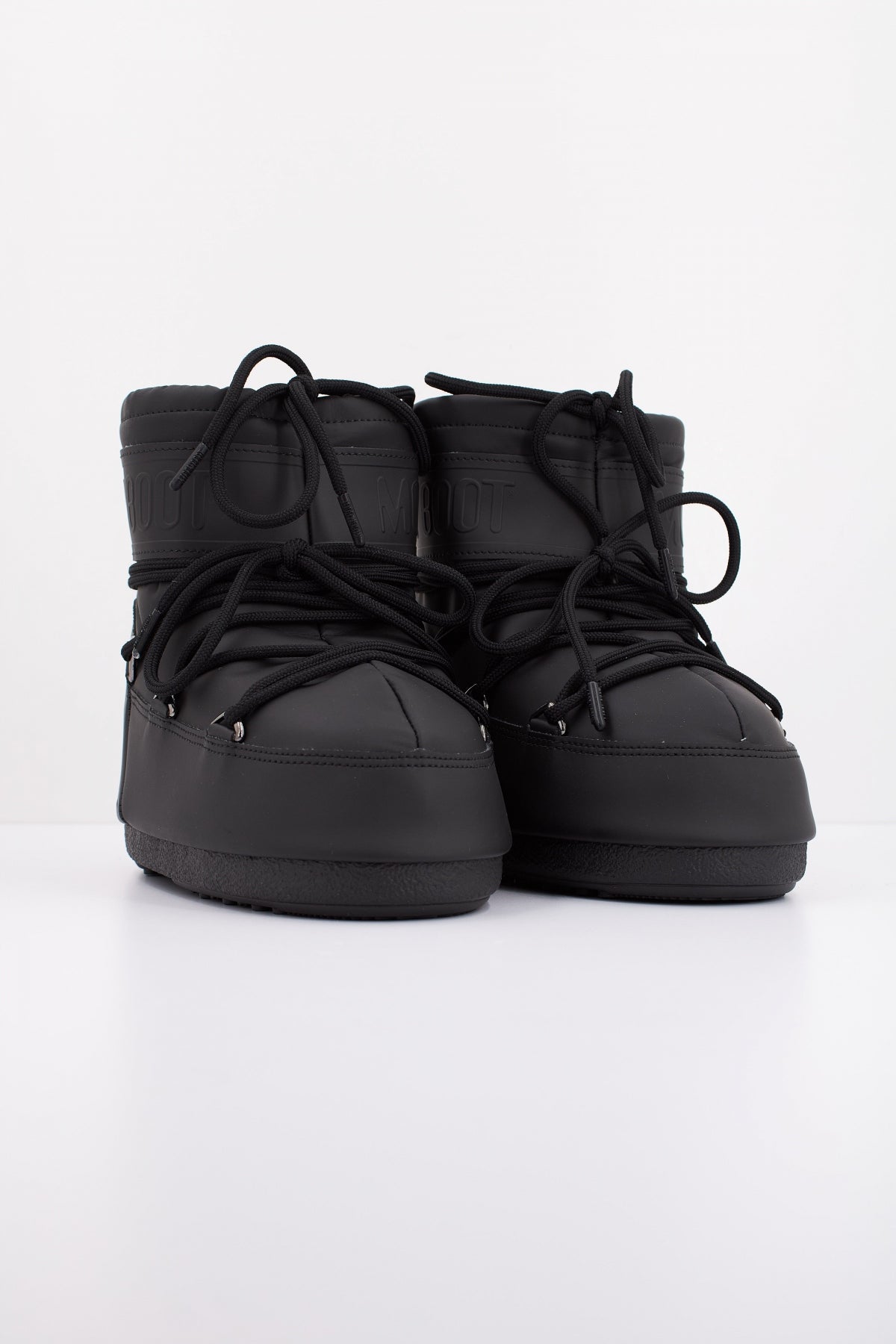 MOON BOOT  MB ICON LOW RUBB en color NEGRO  (2)