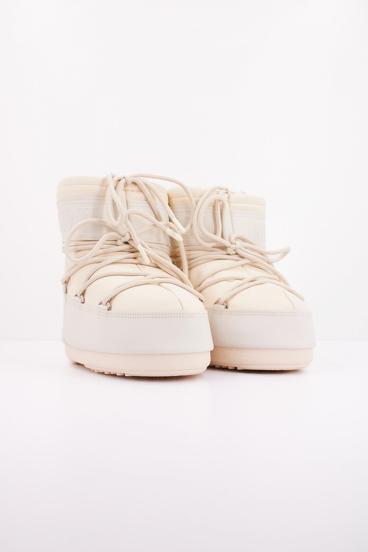 MOON BOOT MB ICON LOW RUBB en color BLANCO (2)