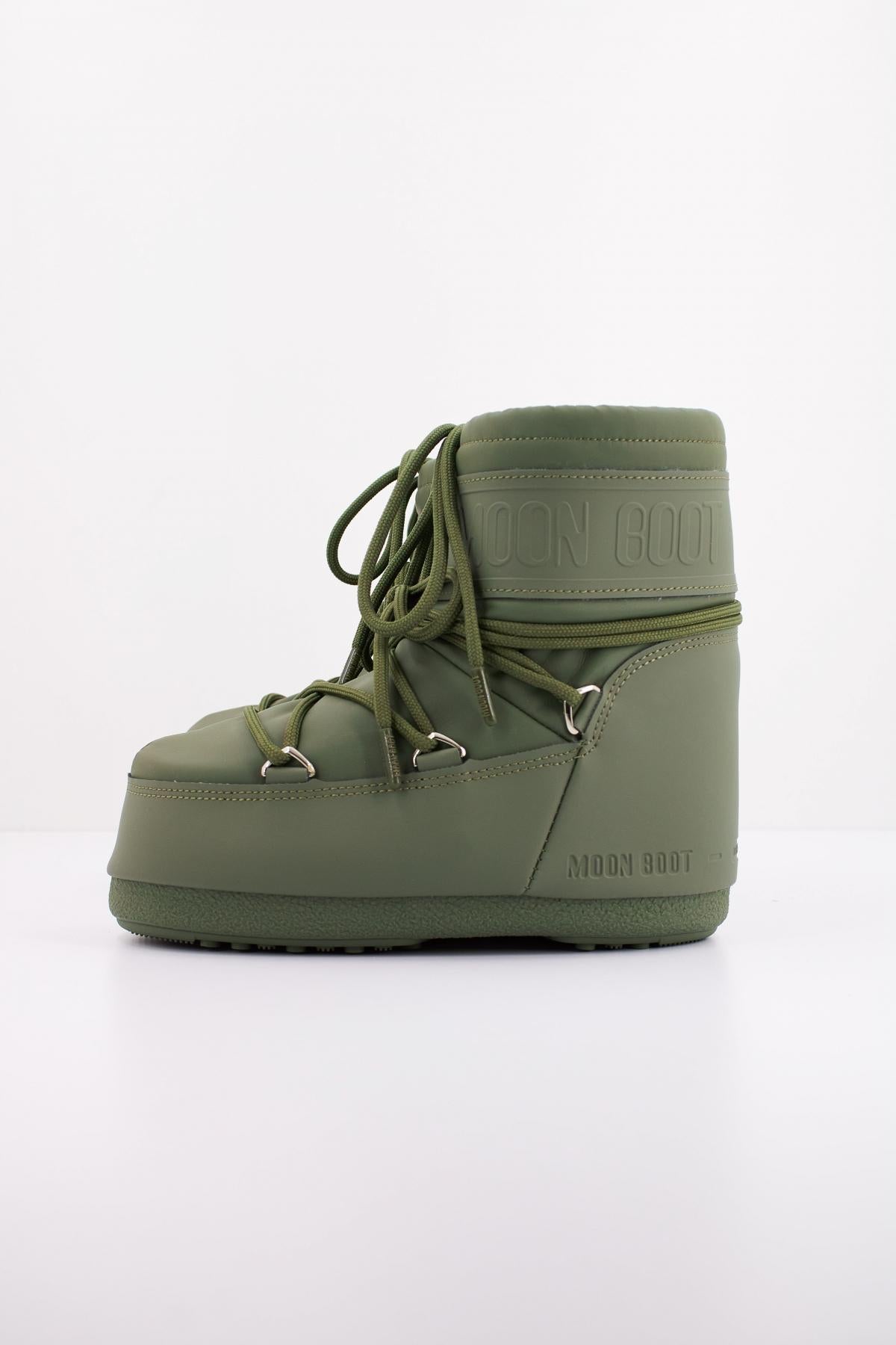 MOON BOOT MB ICON LOW RUBB en color VERDE (1)