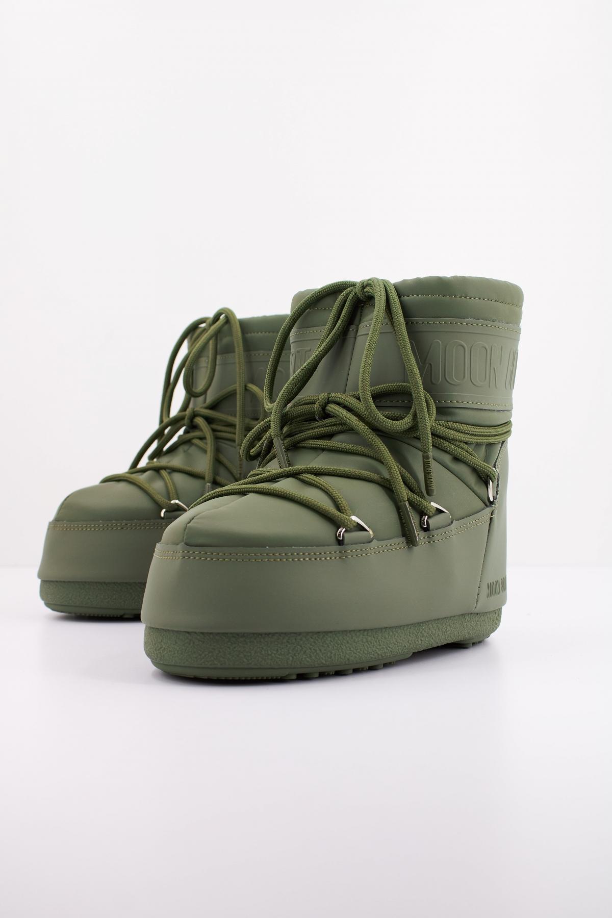 MOON BOOT MB ICON LOW RUBB en color VERDE (2)