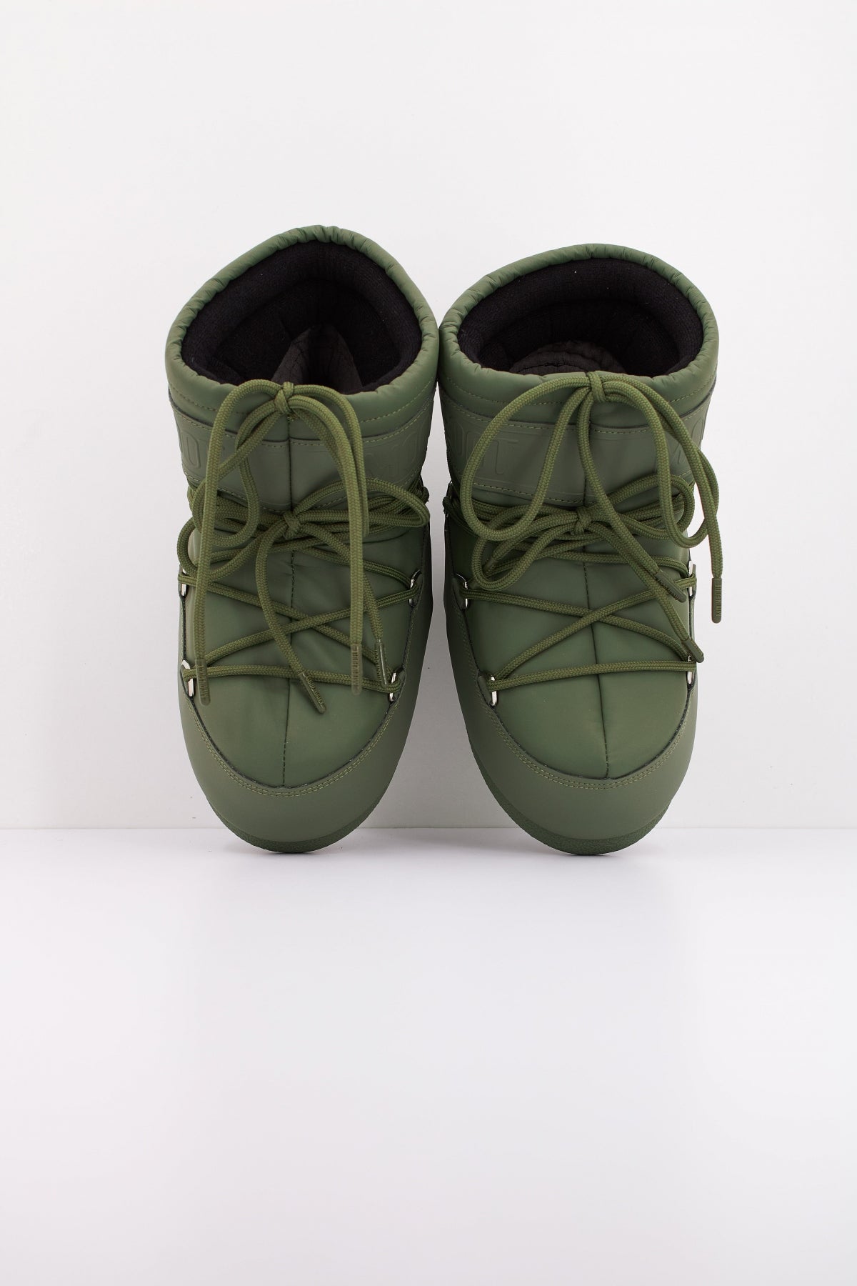 MOON BOOT MB ICON LOW RUBB en color VERDE  (3)
