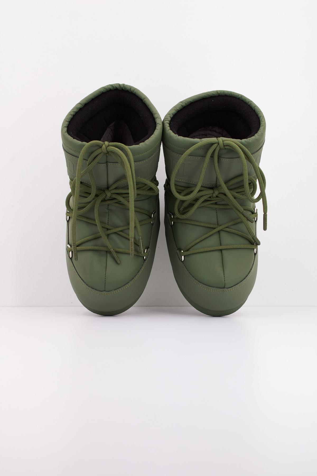 MOON BOOT MB ICON LOW RUBB en color VERDE (3)