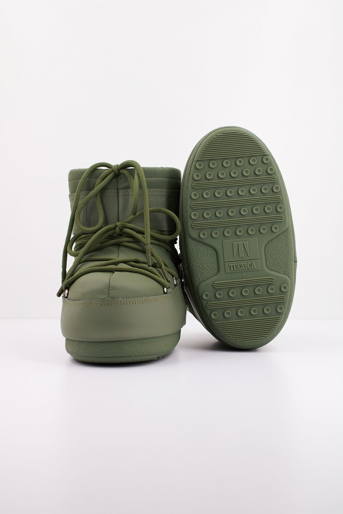 MOON BOOT MB ICON LOW RUBB en color VERDE  (5)