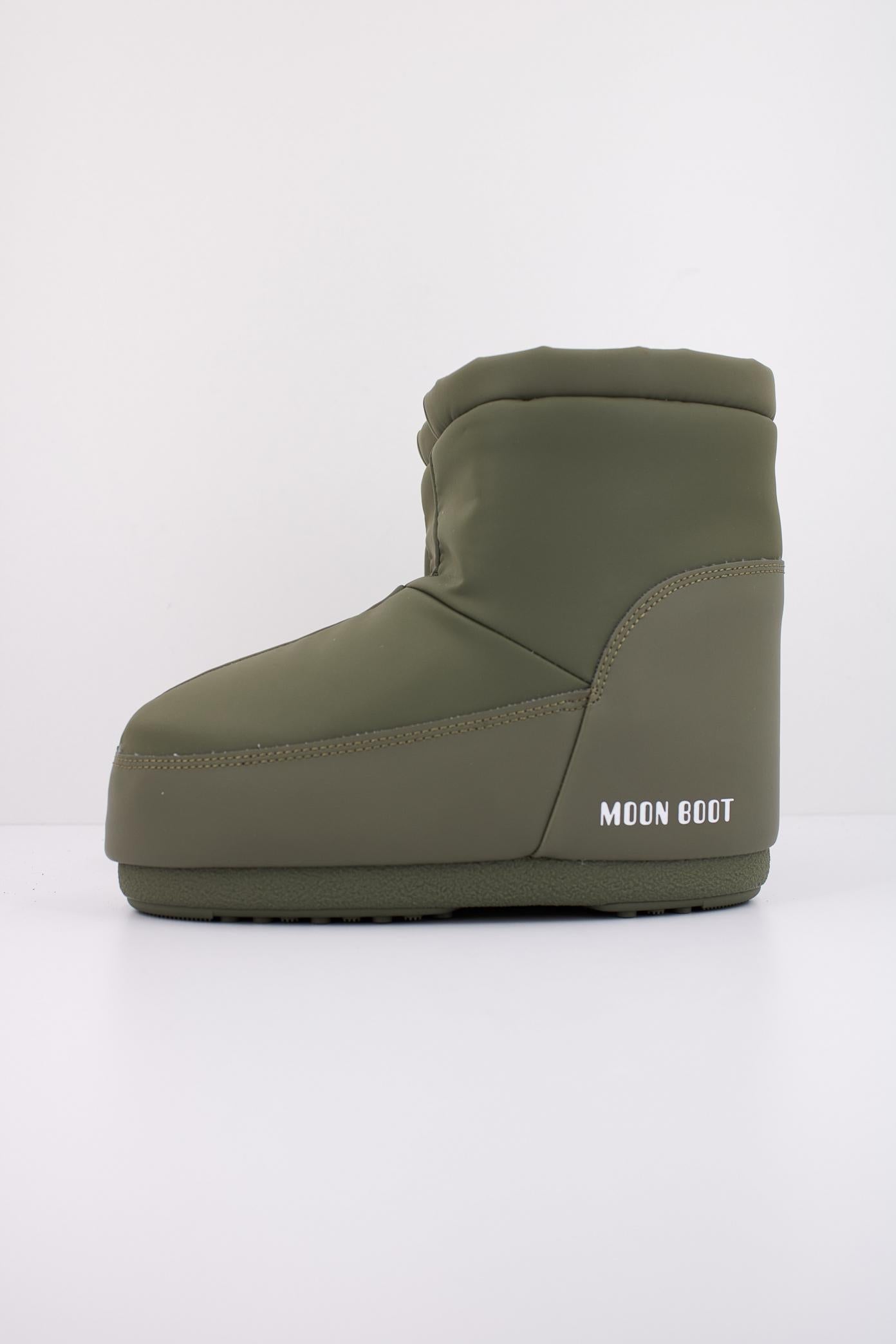 MOON BOOT MB ICON LOW NOLAC en color VERDE (1)
