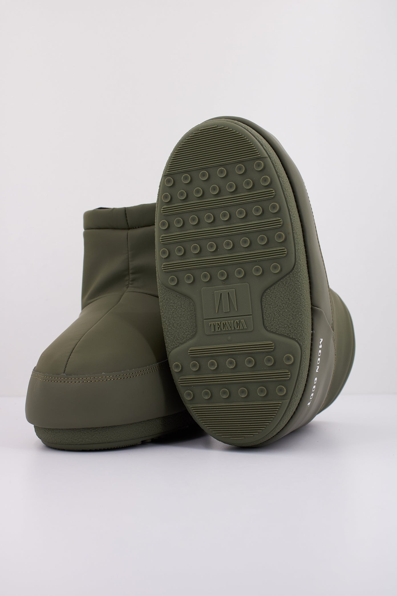 MOON BOOT MB ICON LOW NOLAC en color VERDE (5)