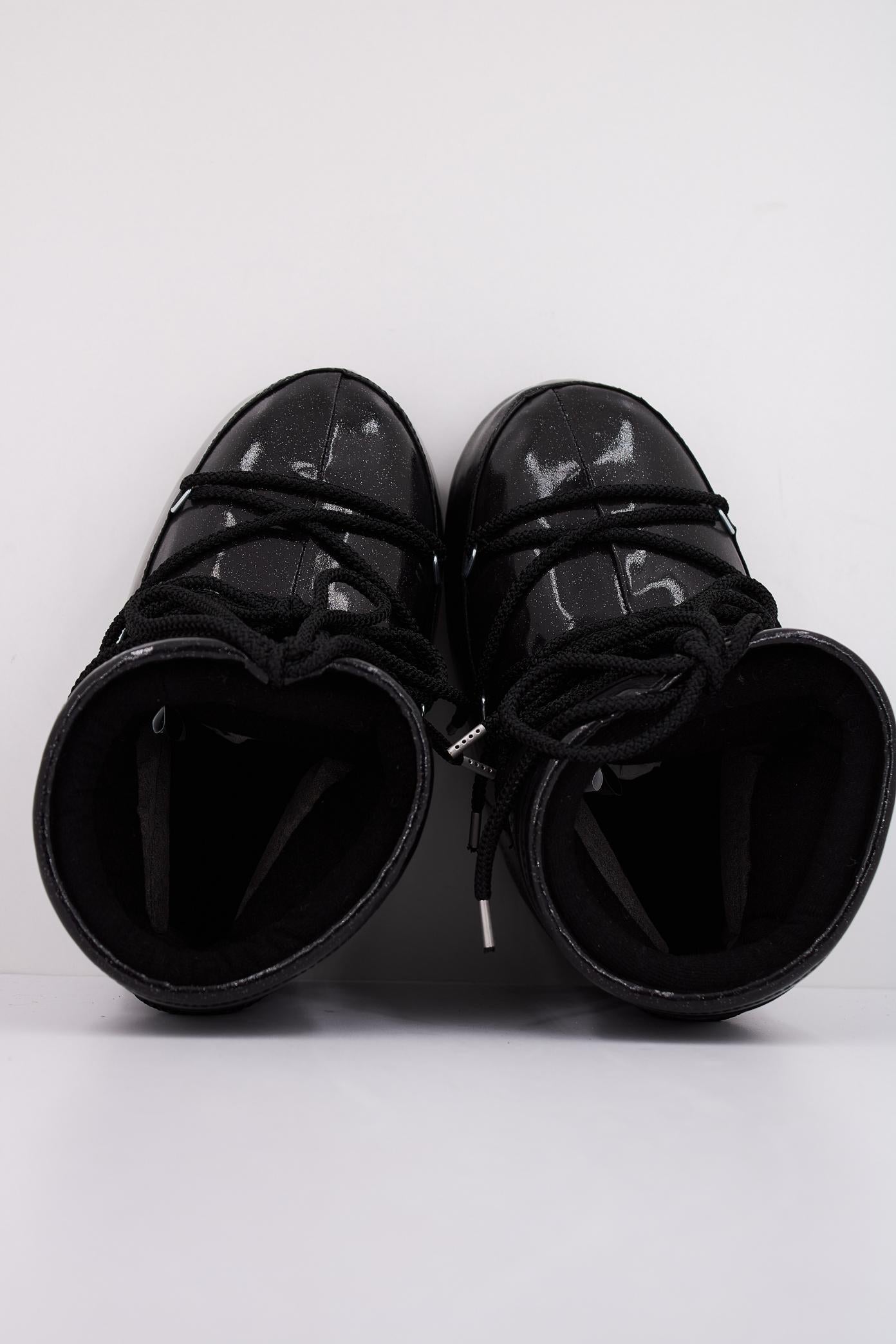 MOON BOOT MB ICON LOW GLIT en color NEGRO (3)