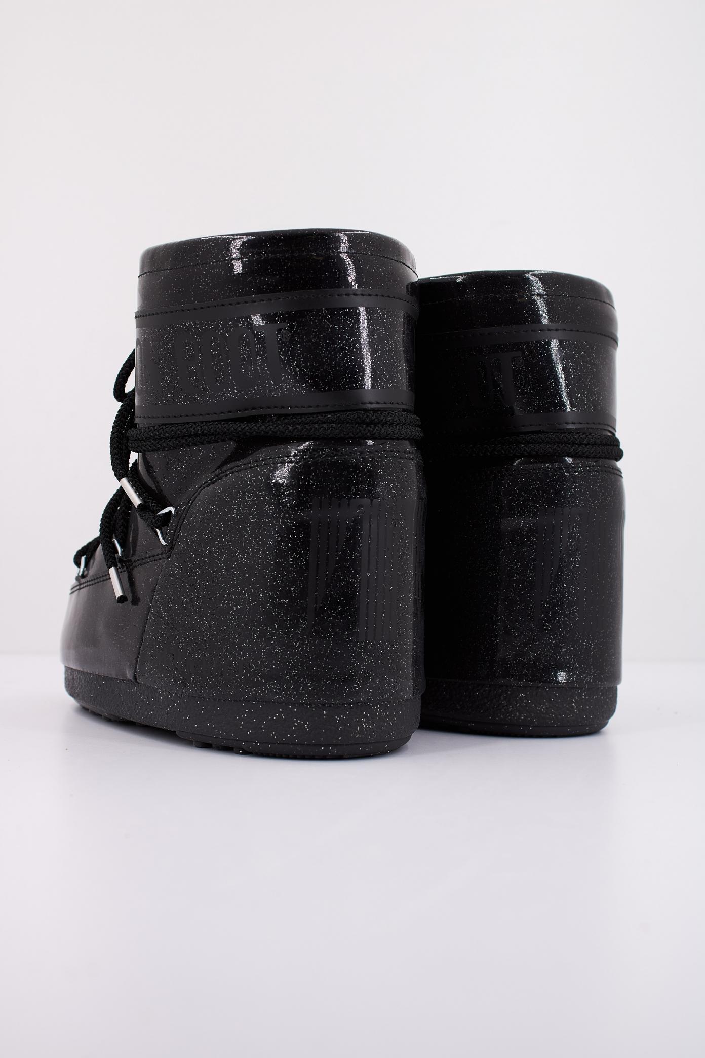 MOON BOOT MB ICON LOW GLIT en color NEGRO (4)