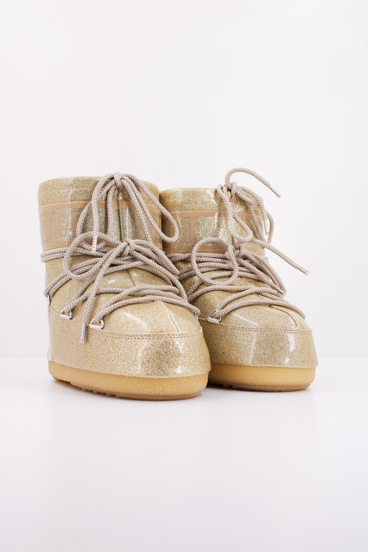 MOON BOOT MB ICON LOW GLIT en color ORO (2)