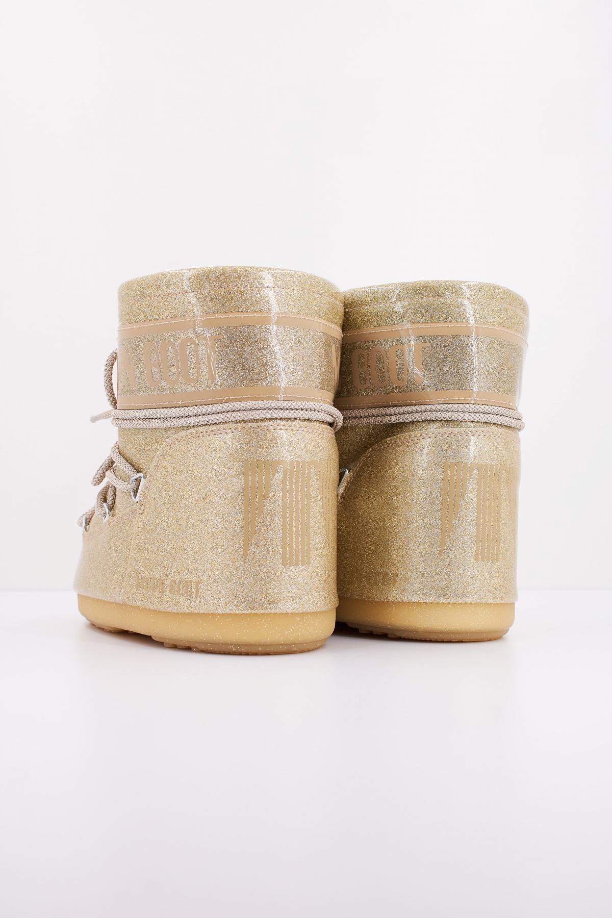MOON BOOT MB ICON LOW GLIT en color ORO (4)