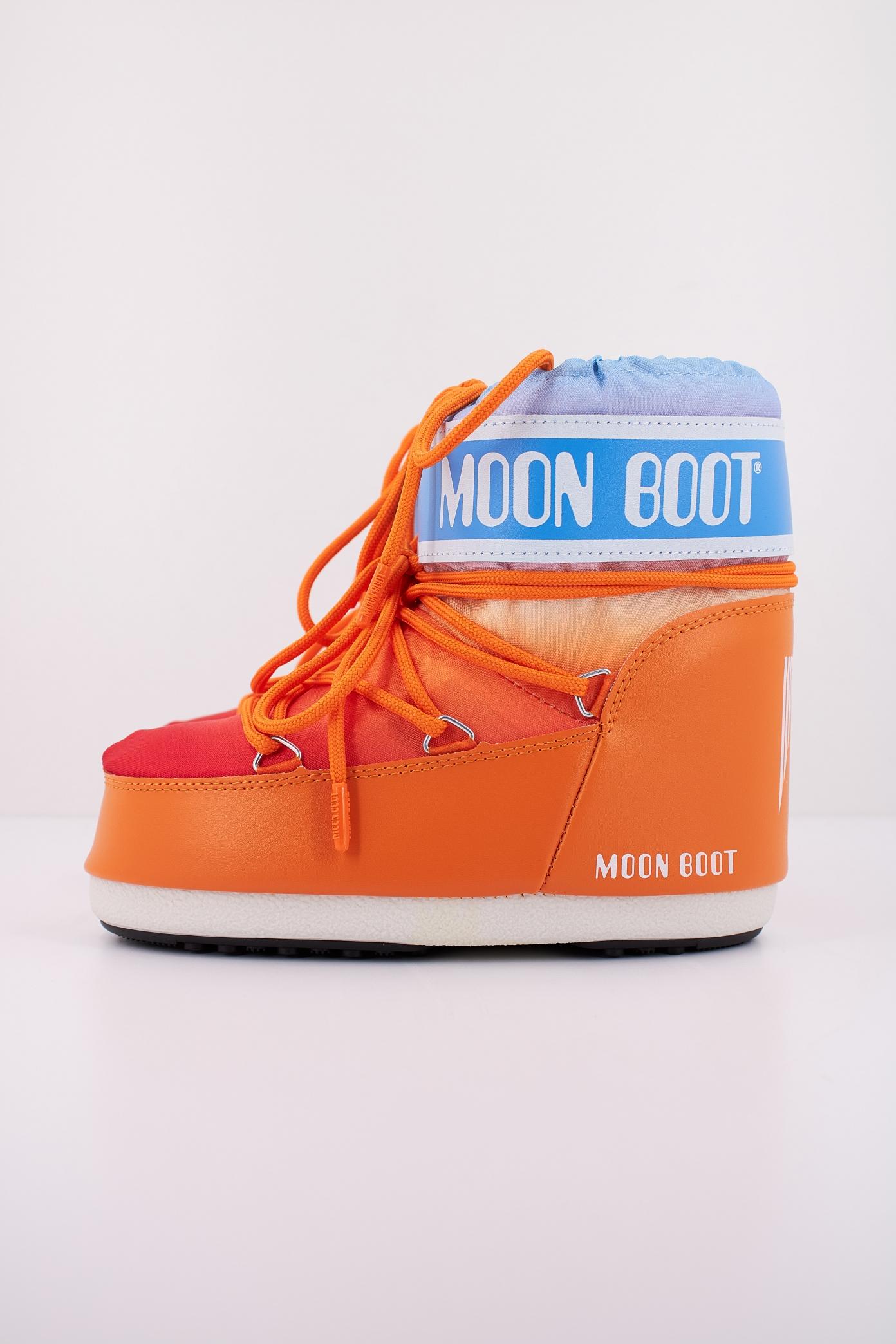 MOON BOOT MB ICON LOW SUNR en color NARANJA (1)