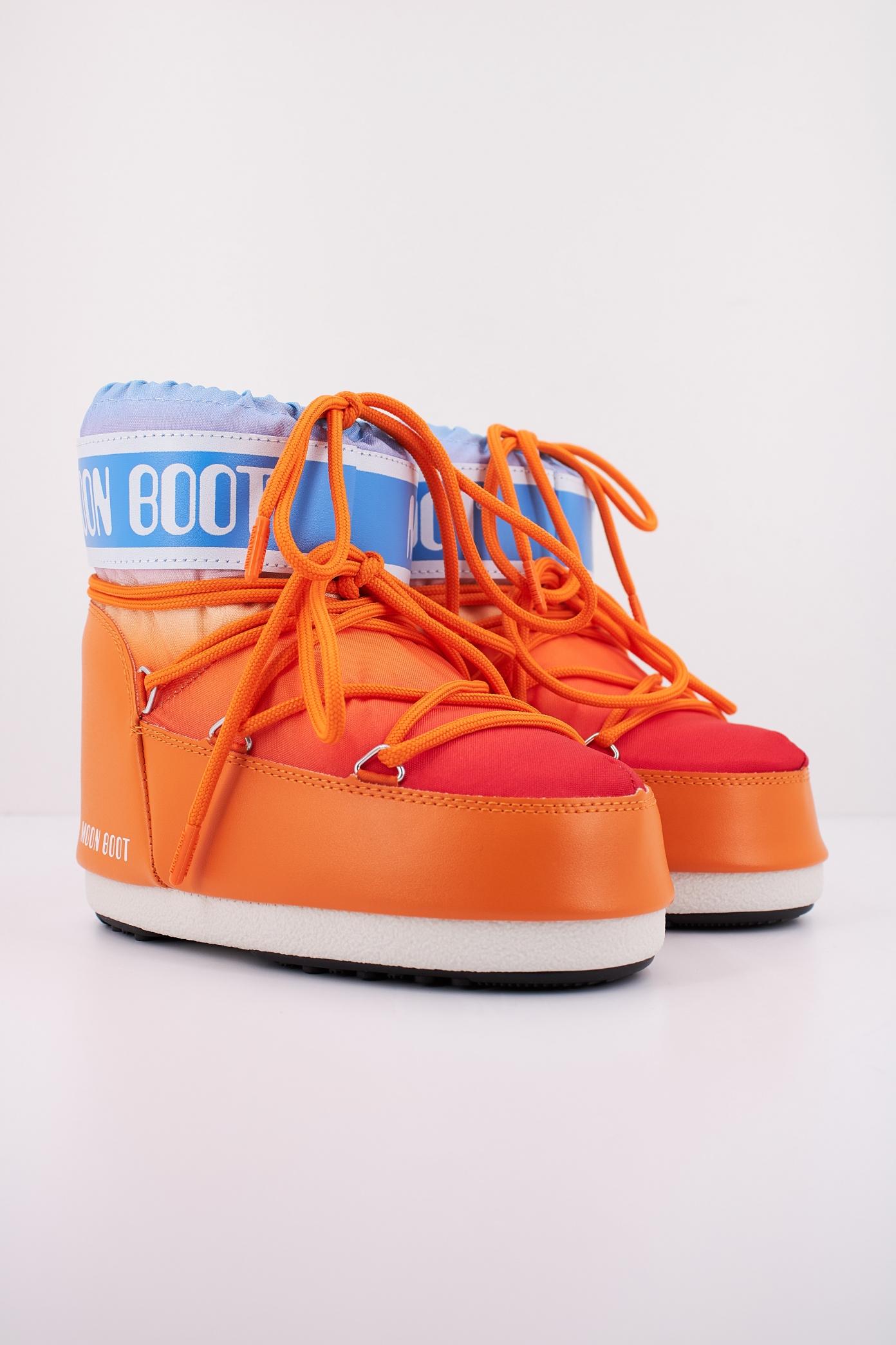 MOON BOOT MB ICON LOW SUNR en color NARANJA (2)