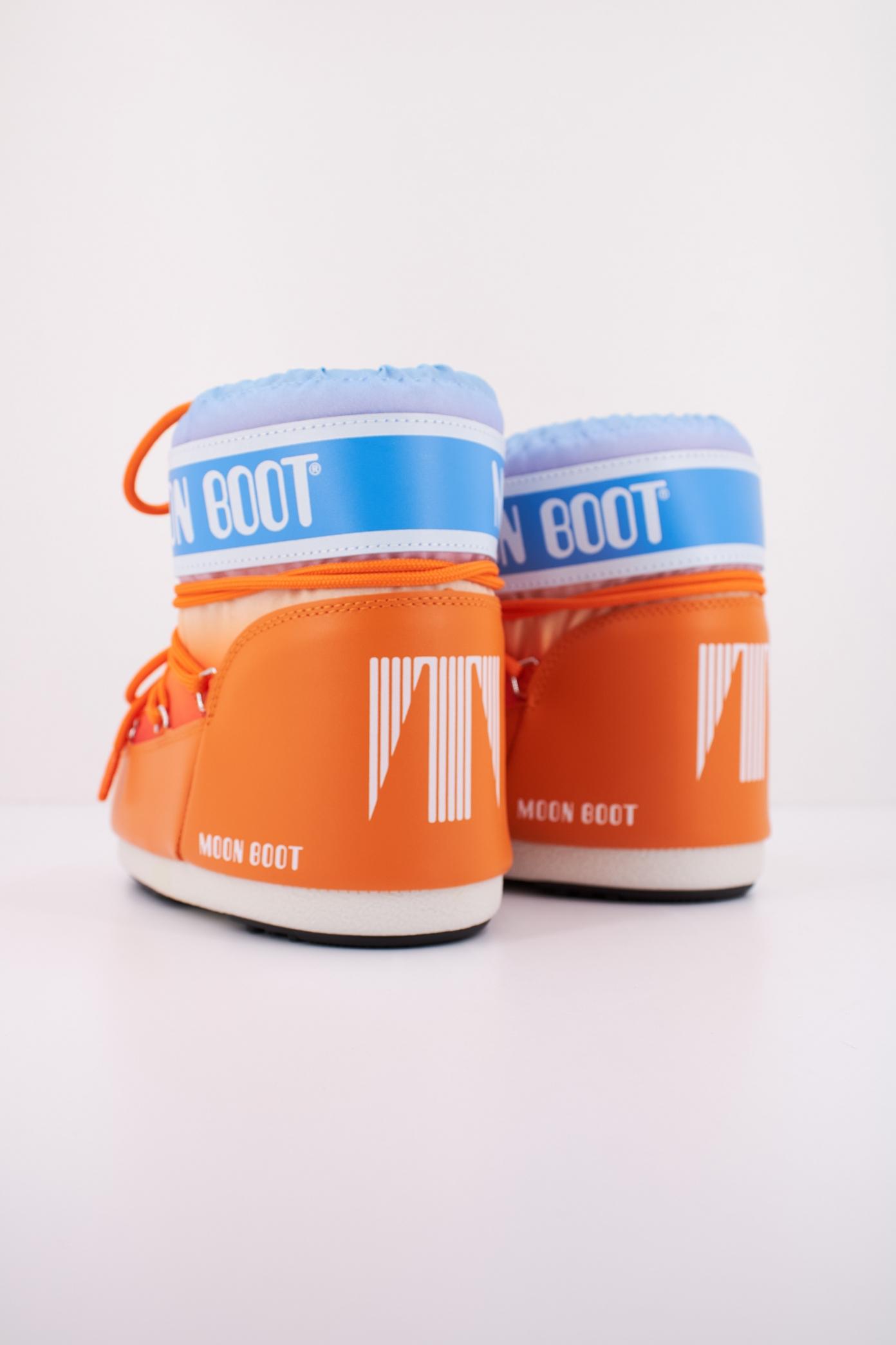 MOON BOOT MB ICON LOW SUNR en color NARANJA (4)