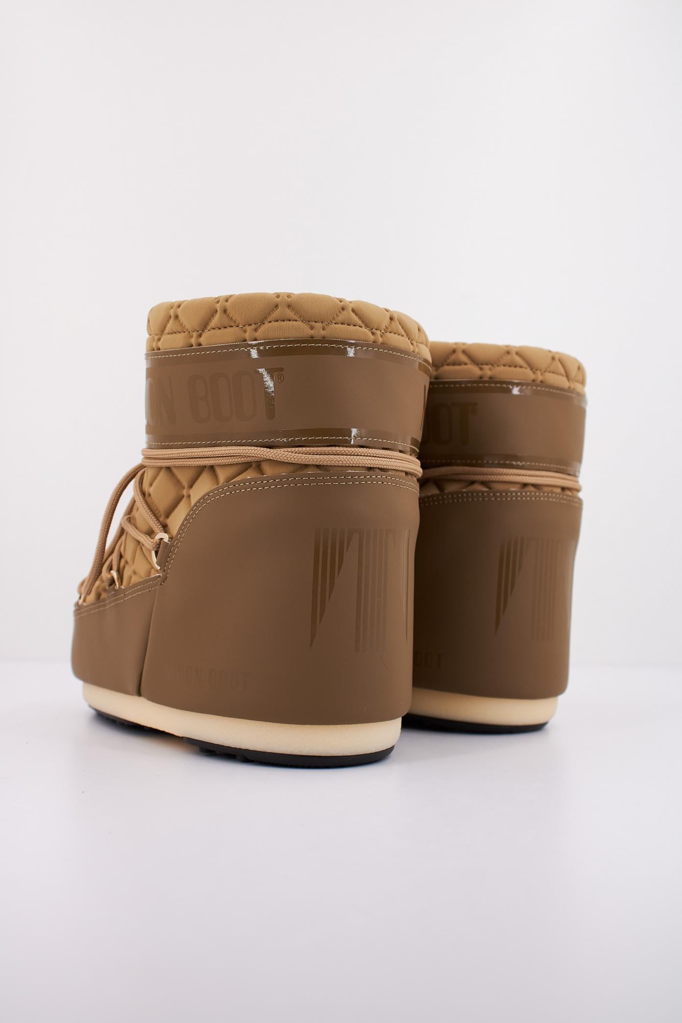 MOON BOOT MB ICON LOW QUILT en color MARRON (4)