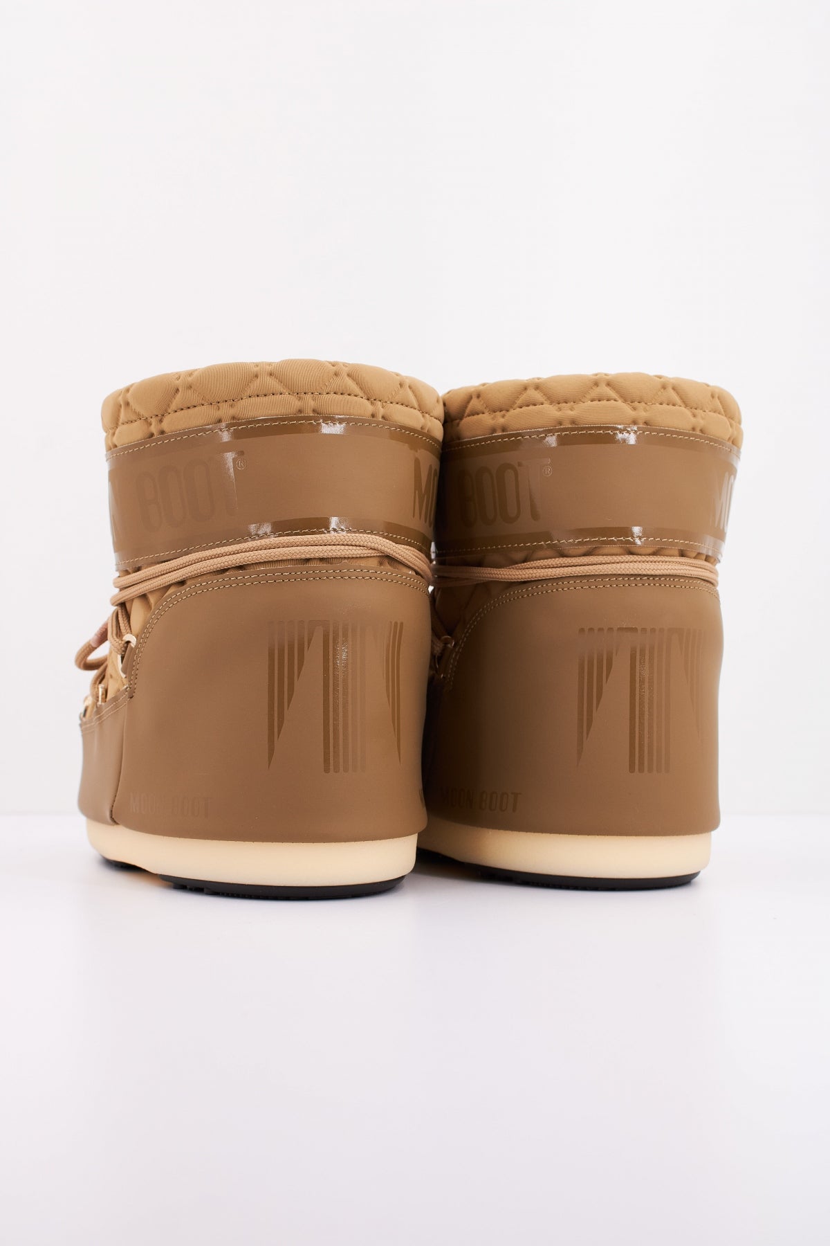 MOON BOOT MB ICON LOW QUIL en color MARRON  (4)