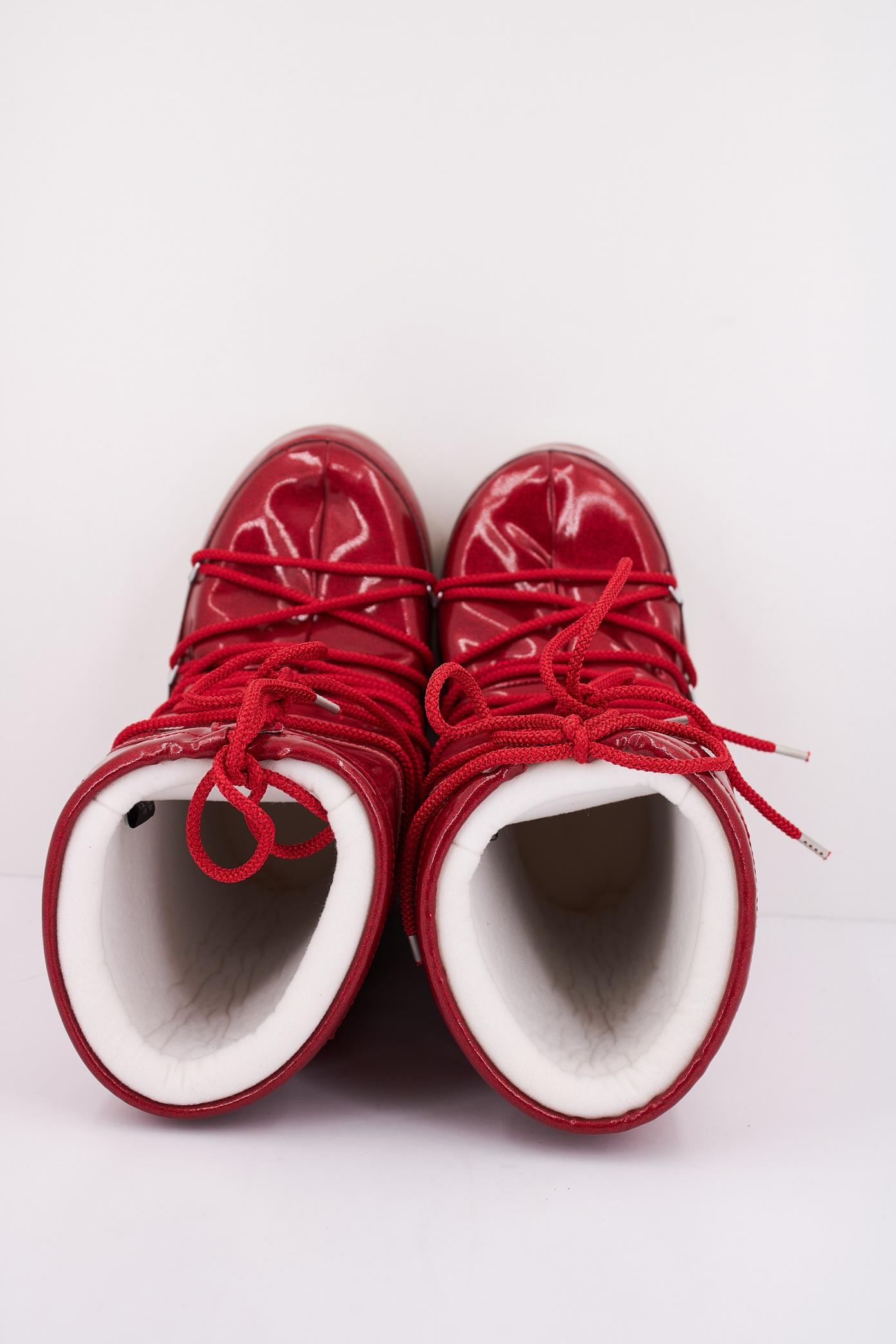 MOON BOOT MB ICON JR GLITTE en color ROJO (3)