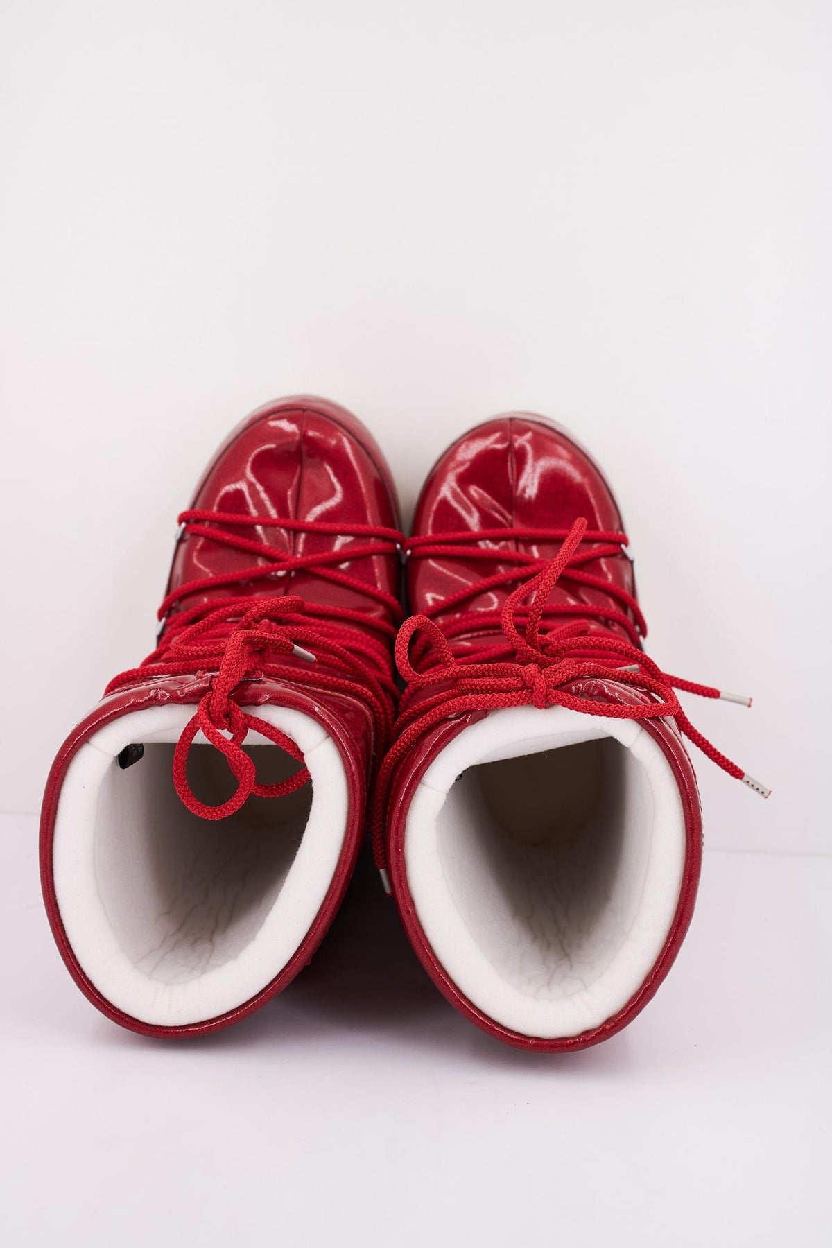 MOON BOOT ICON JR GLITTER en color ROJO (3)