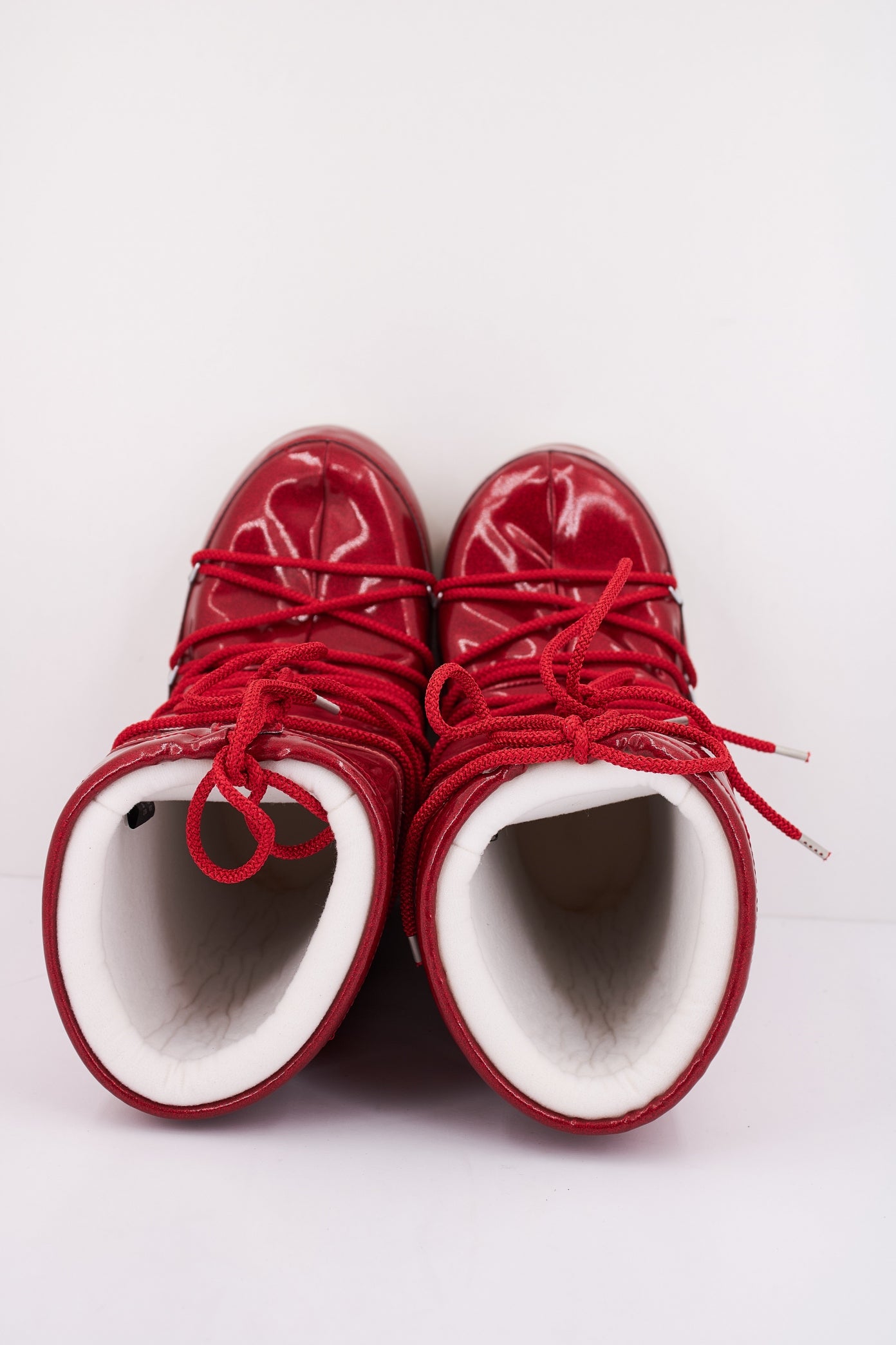 MOON BOOT MB ICON JR GLITTE en color ROJO (3)