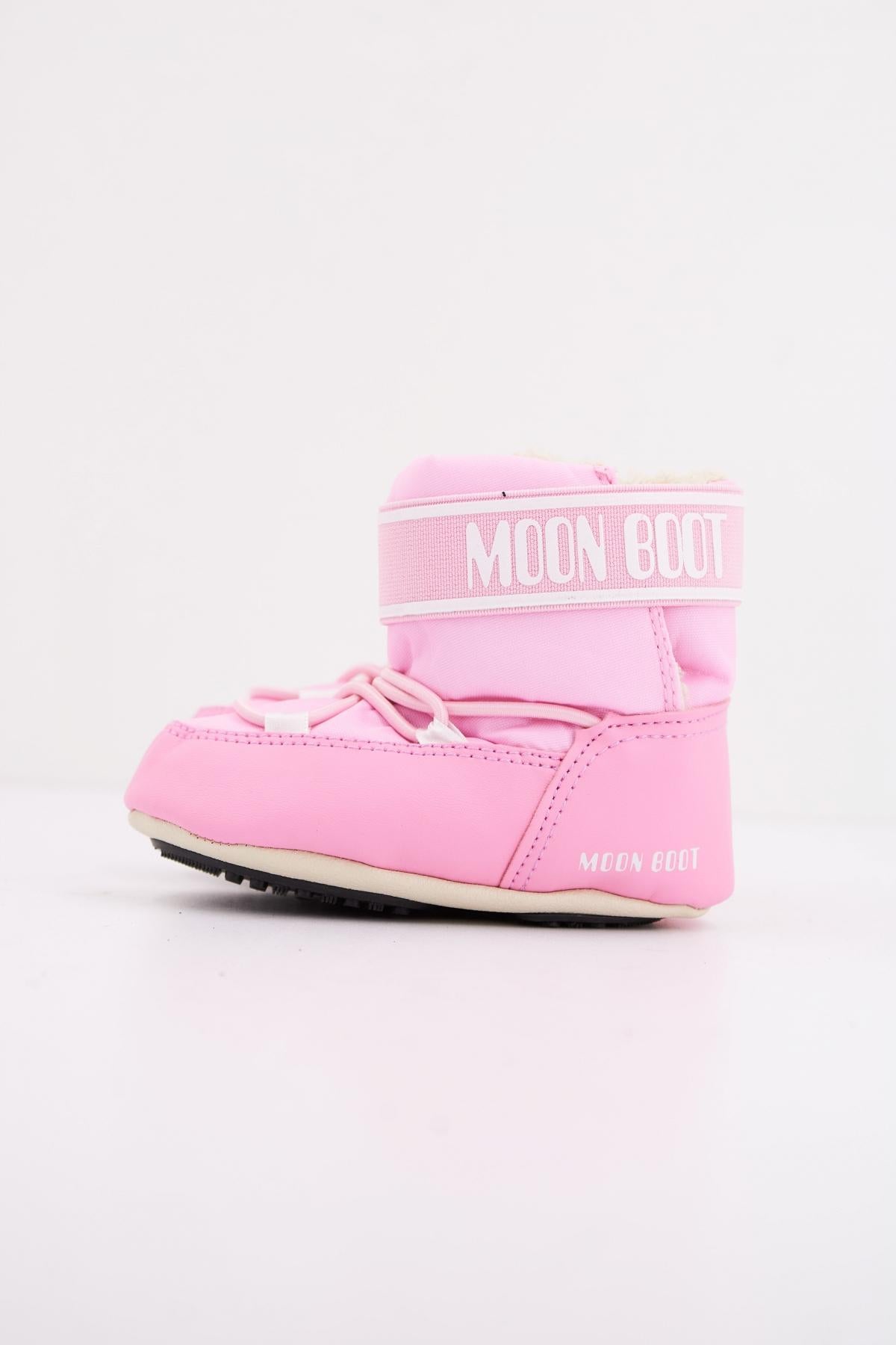 MOON BOOT CRIB NYLON en color ROSA (1)