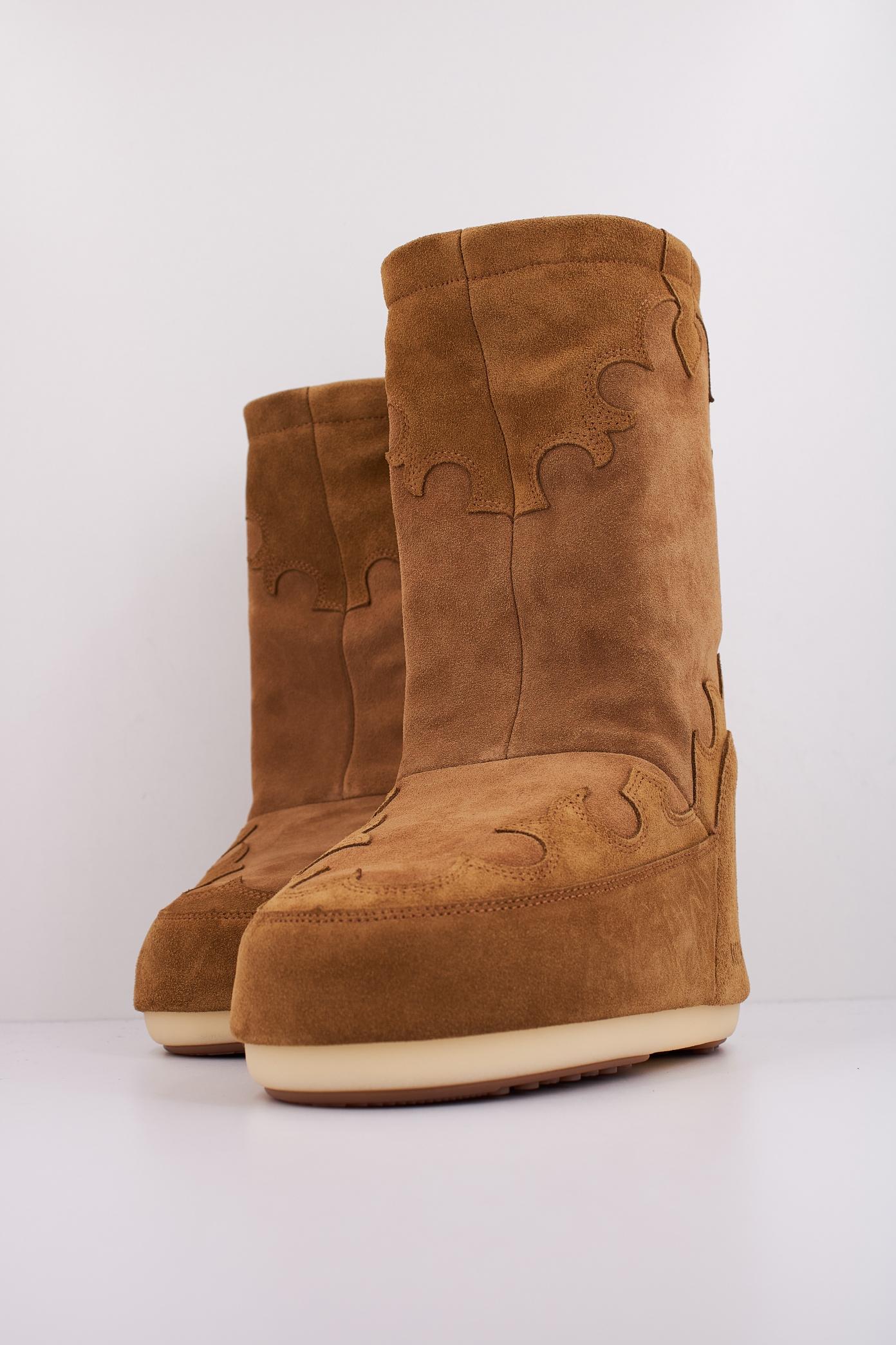 MOON BOOT MB ICON SUDE EMBROIDERY en color MARRON (2)