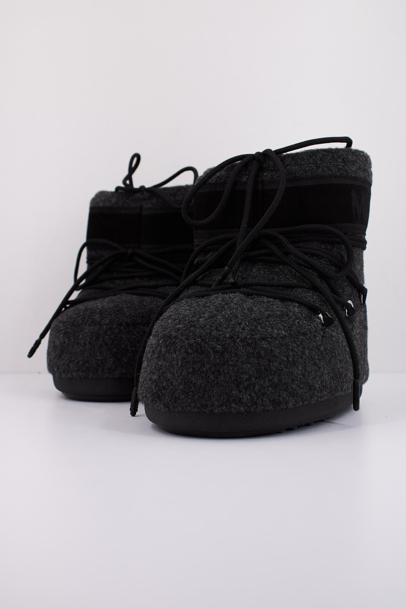 MOON BOOT MB ICON LOW FELT en color NEGRO (2)