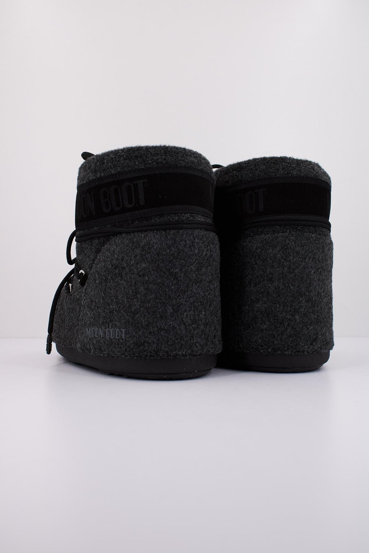 MOON BOOT ICON LOW FELT en color NEGRO (4)
