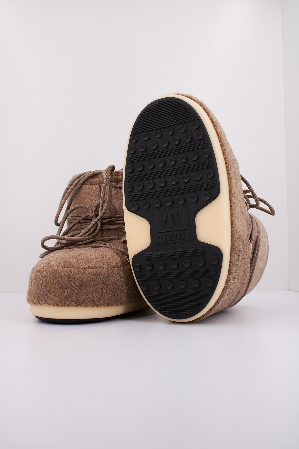 MOON BOOT ICON LOW FELT en color MARRON (5)