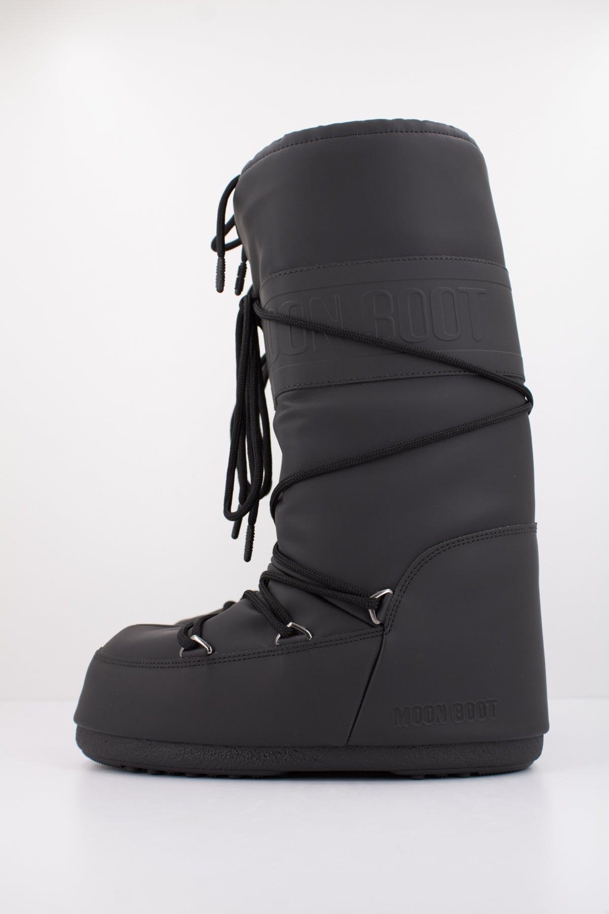 MOON BOOT ICON RUBBER en color NEGRO (1)