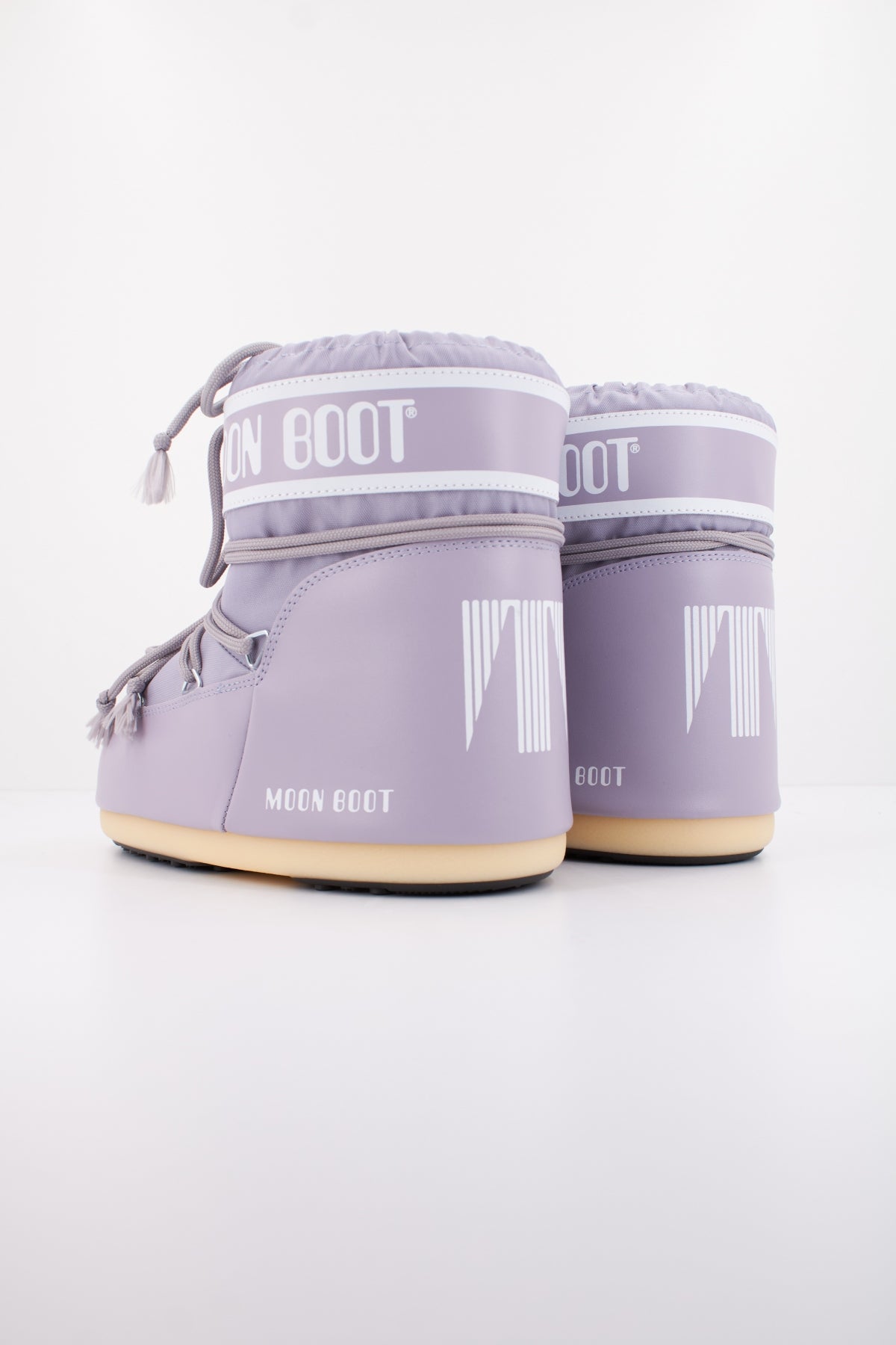 MOON BOOT MB ICON LOW NYLON en color VIOLETA (4)