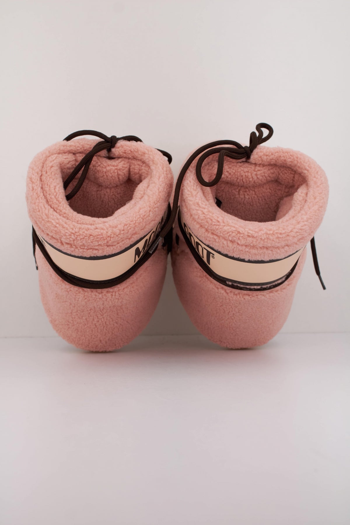 MOON BOOT MB ICON LOW FLEECE en color ROSA (5)
