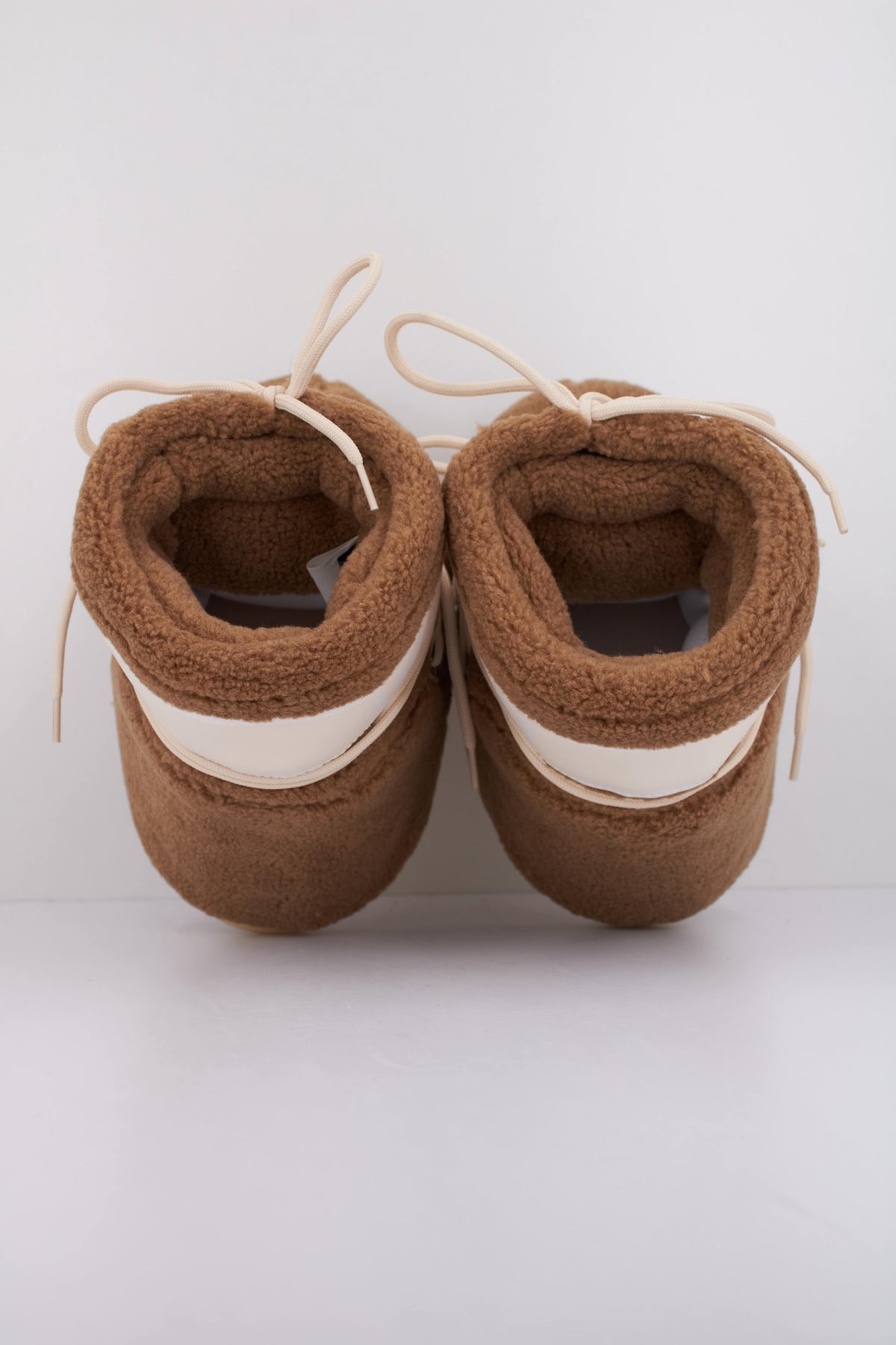 MOON BOOT MB ICON LOW FLEECE en color MARRON (5)