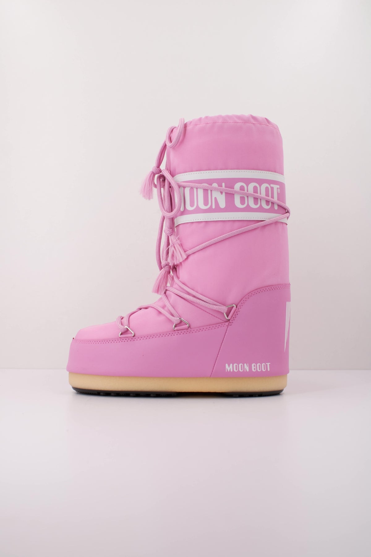 MOON BOOT ICON NYLON en color ROSA (1)