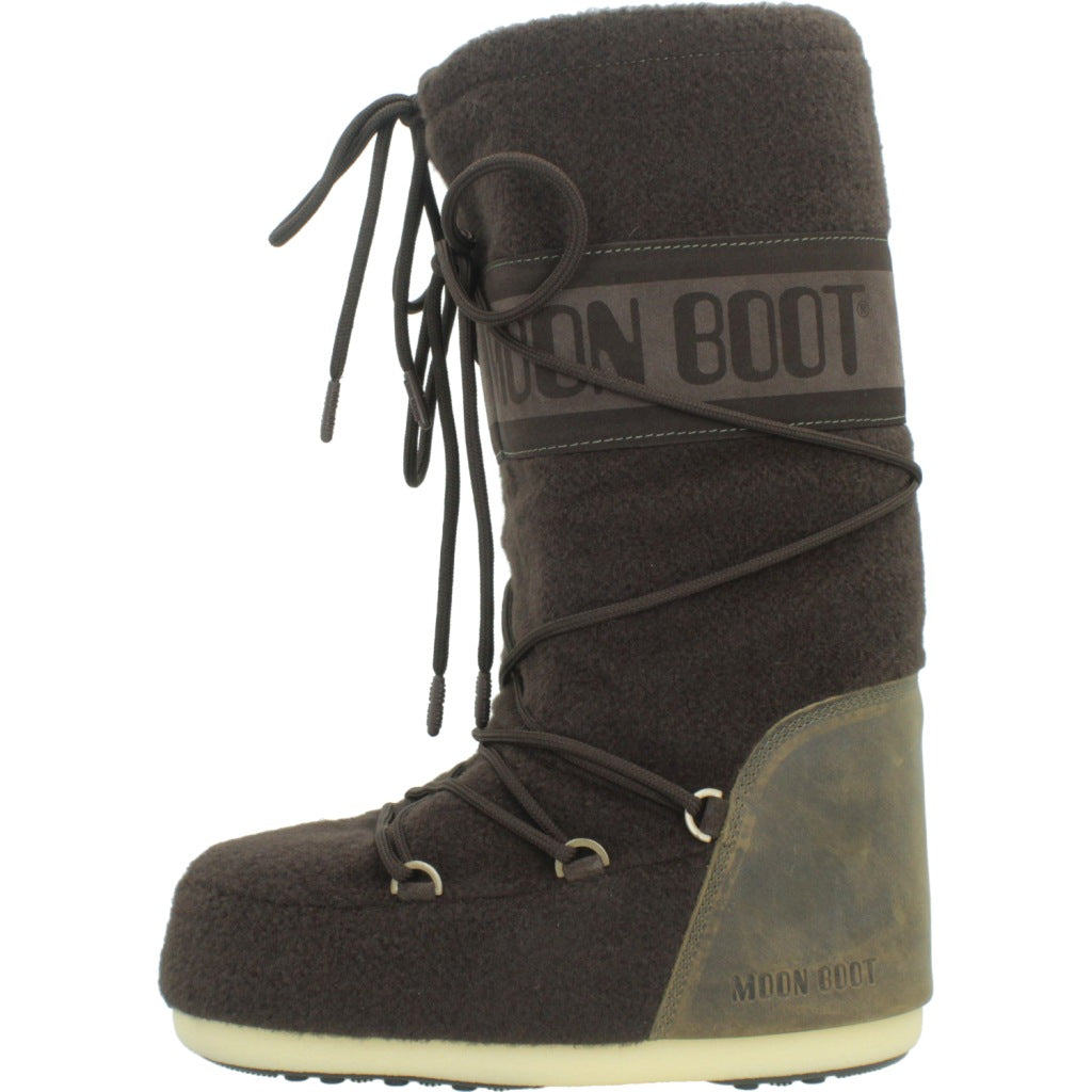 MOON BOOT MB ICON NUBUCK FELT en color MARRON (2)