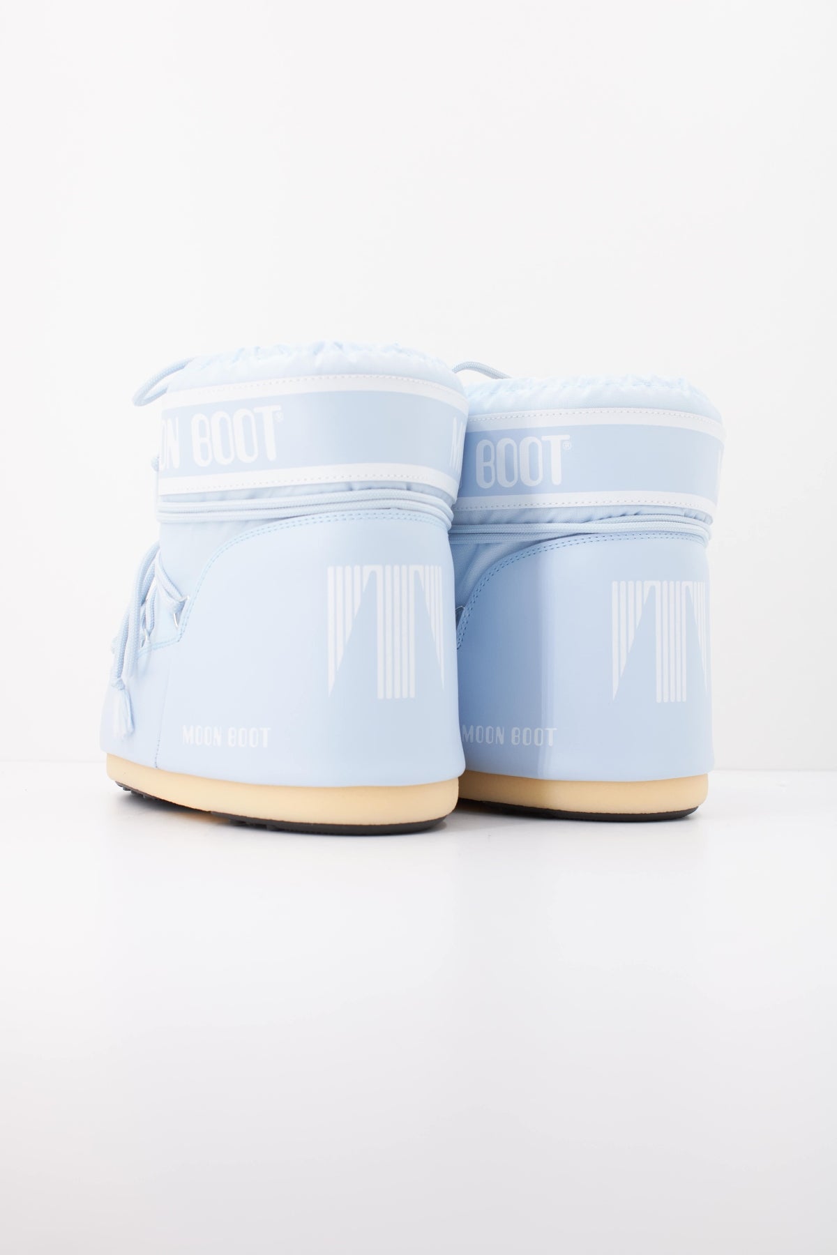 MOON BOOT ICON LOW NYLON en color AZUL (4)