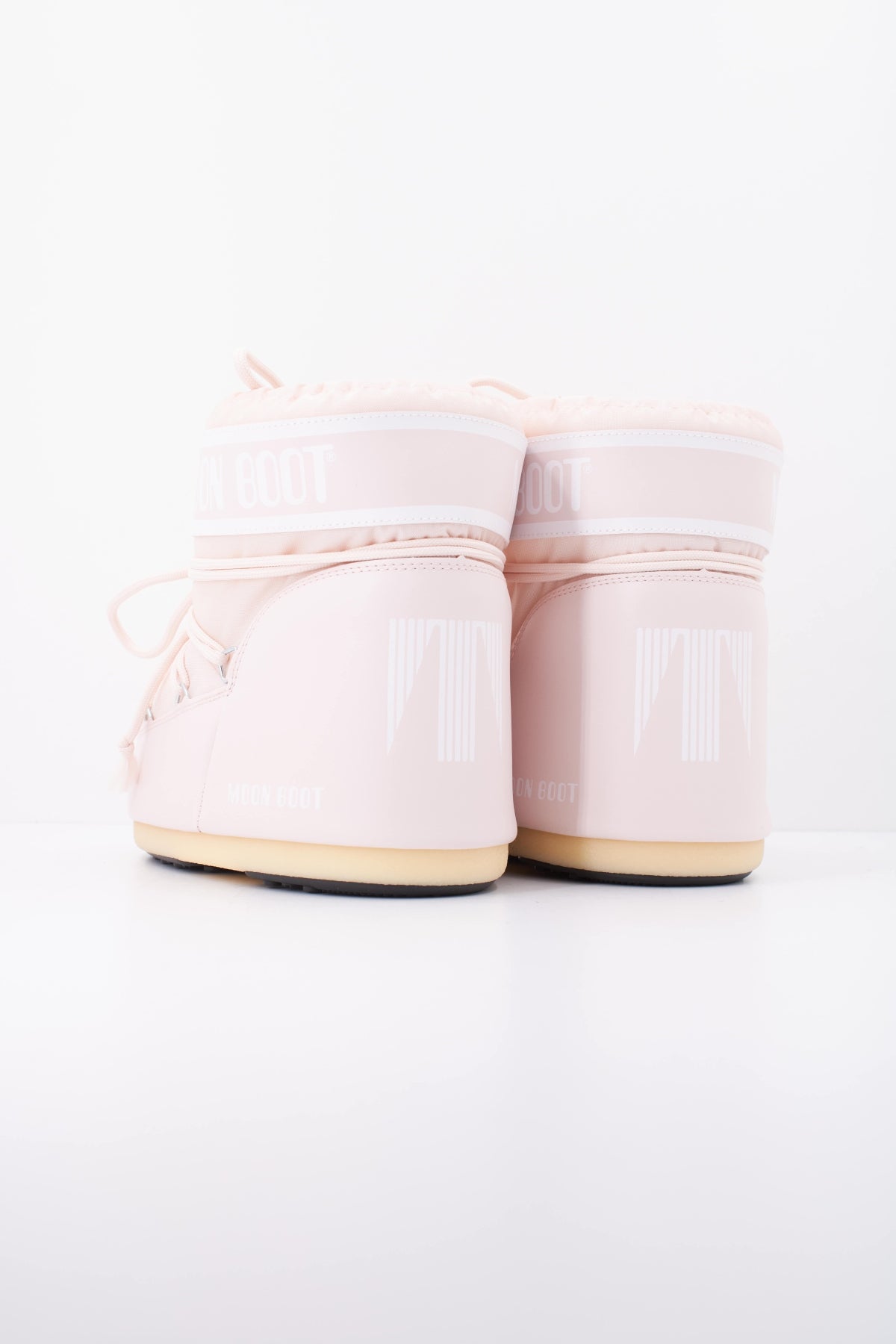 MOON BOOT ICON LOW NYLON en color ROSA (4)