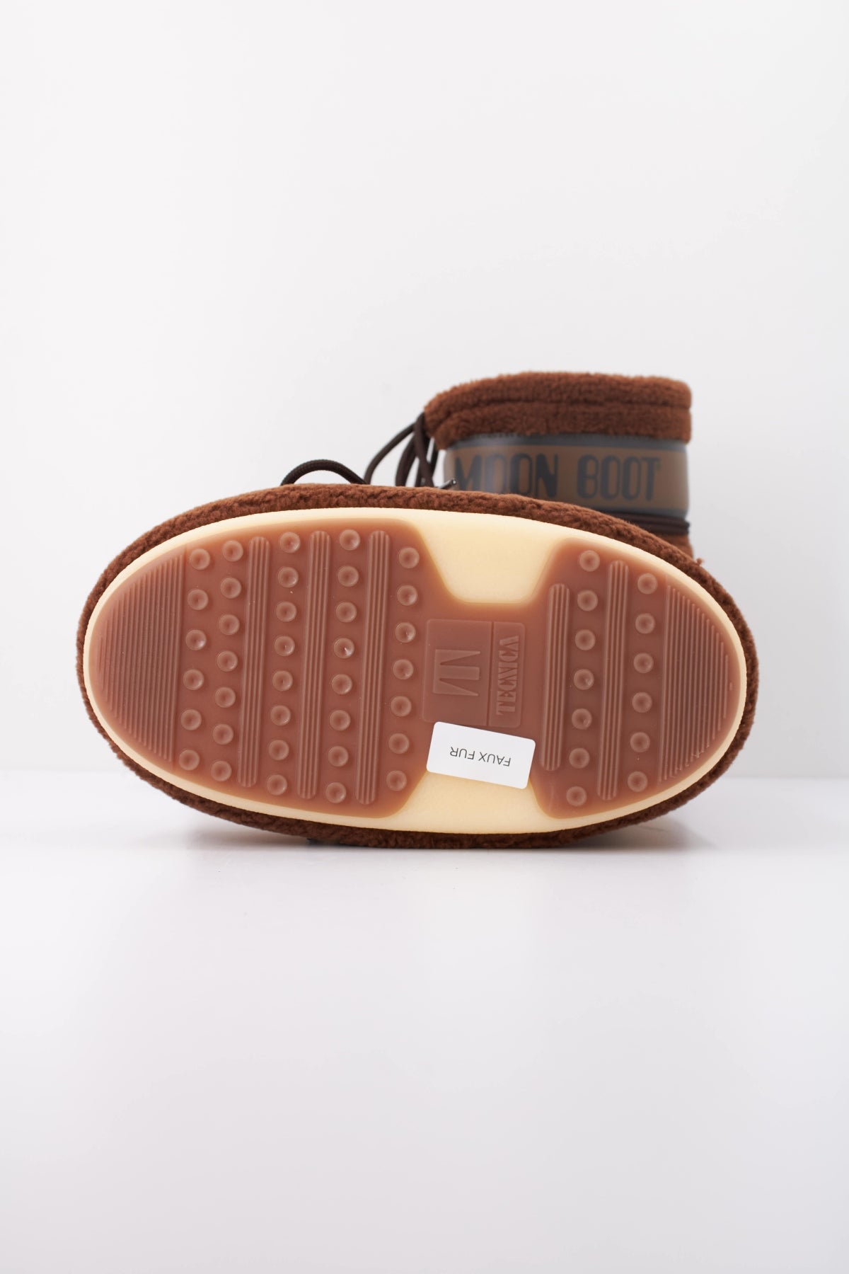 MOON BOOT ICON LOW FLEECE en color MARRON (5)