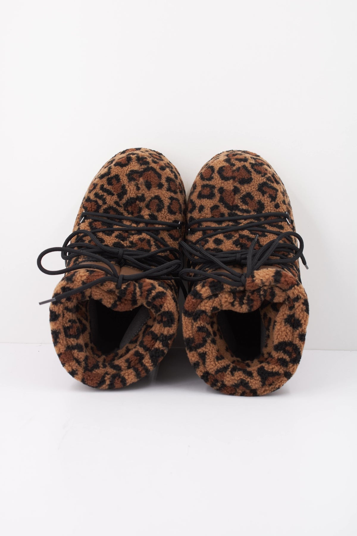 MOON BOOT ICON LOW FLEECE LEOPARD en color ANIMAL PRINT (3)