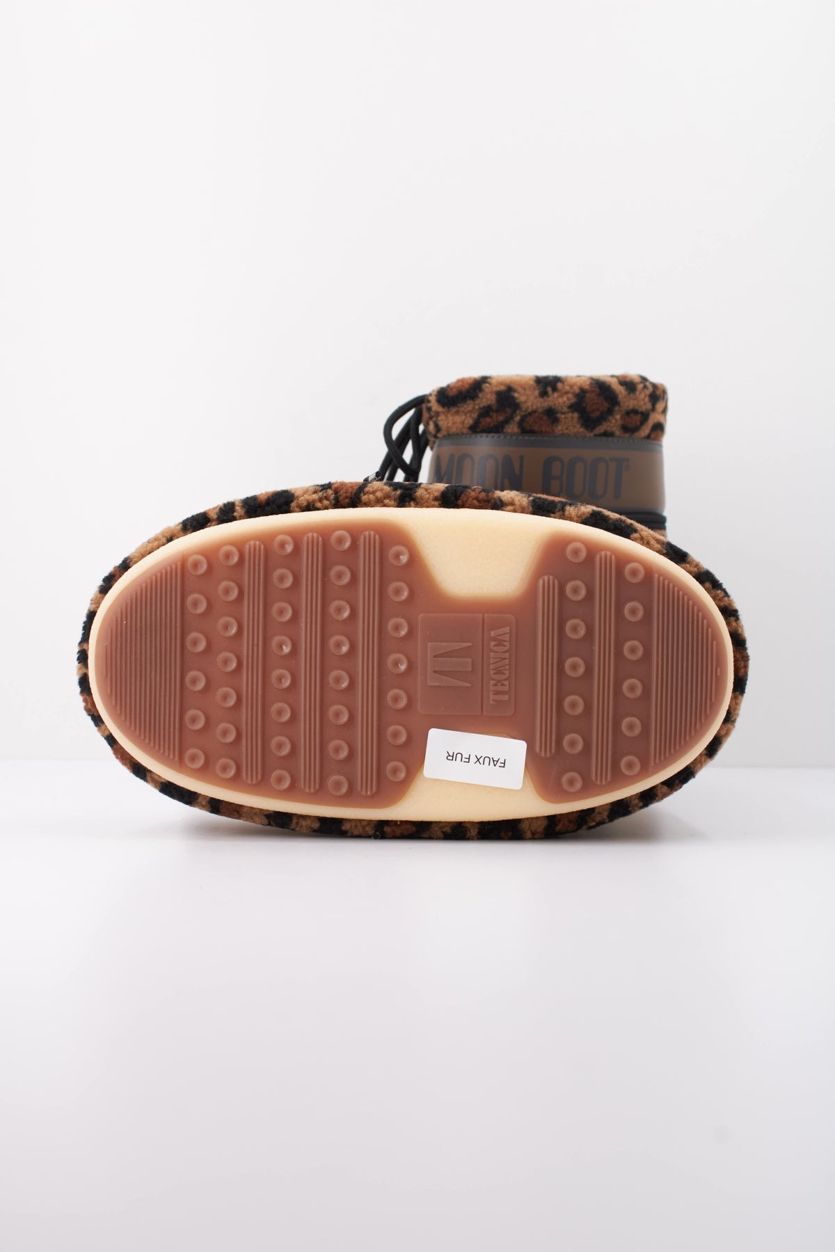 MOON BOOT MB ICON LOW FLEECE LEOPARD en color ANIMAL PRINT (5)