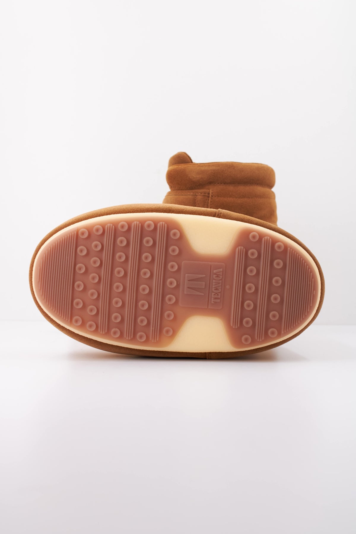 MOON BOOT ICON STRAP SUEDE en color MARRON CLARO (5)