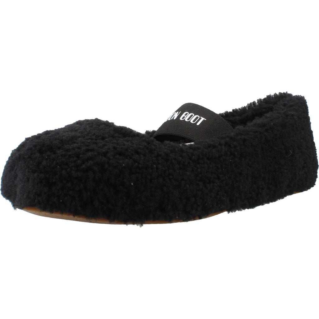 MOON BOOT MB SHEARLING BALLERINA en color NEGRO (1)