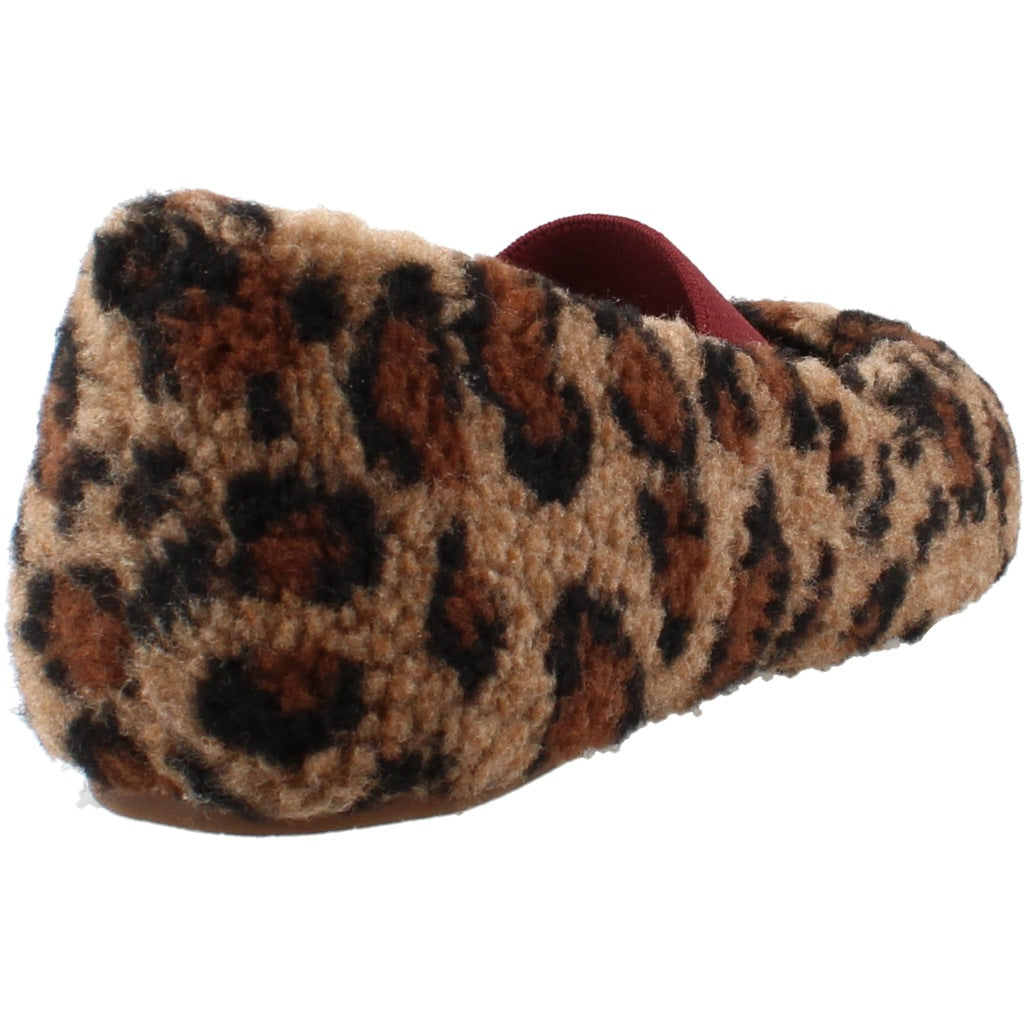 MOON BOOT MB FLEECE BALLERINA LEOPARD en color ANIMAL PRINT (3)