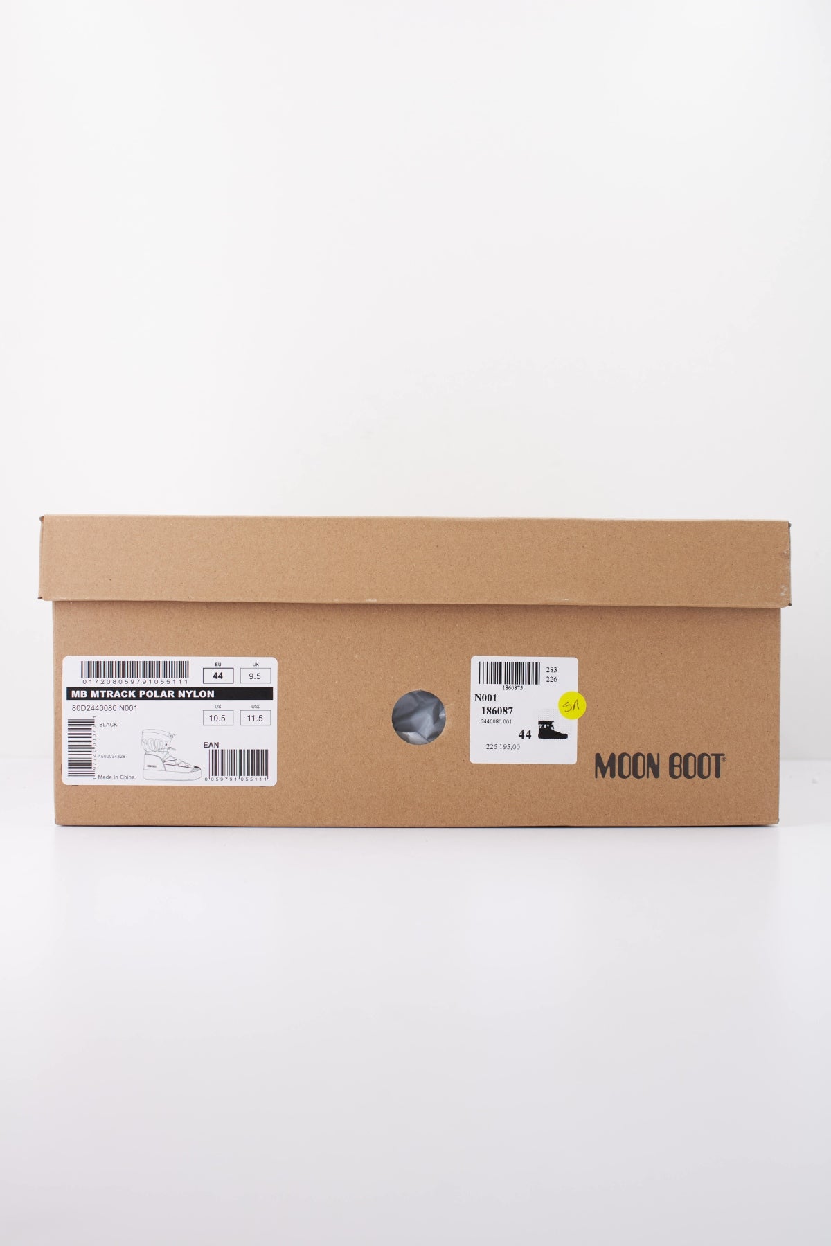 MOON BOOT MTRACK POLAR NYLON en color NEGRO (6)