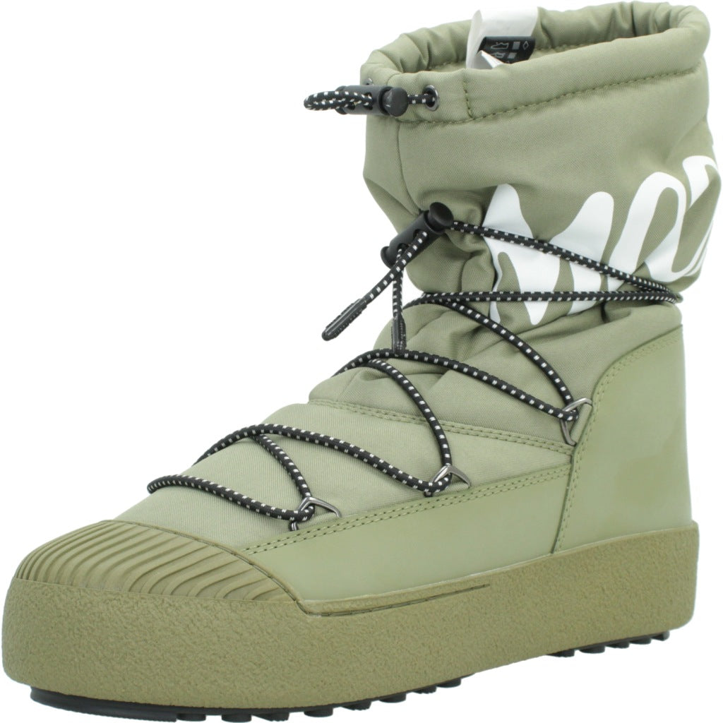 MOON BOOT MB MTRACK POLAR NYLON en color VERDE (1)