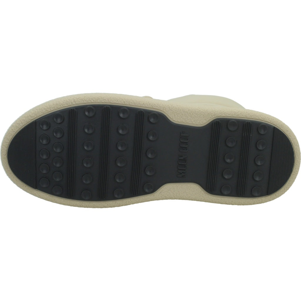 MOON BOOT LTRACK LOW NYLON WP en color BEIS (6)