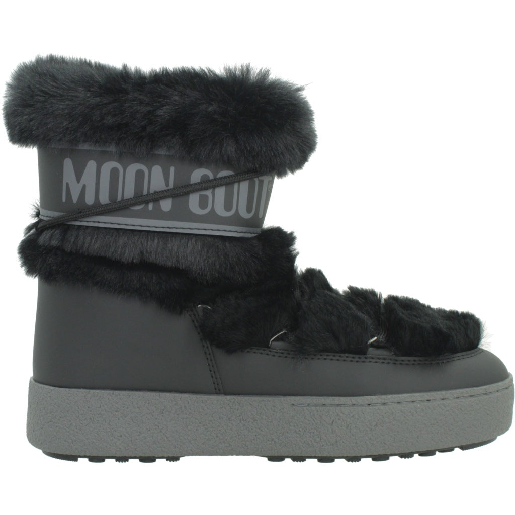 MOON BOOT MB LTRACK FAUX FUR WP en color NEGRO (4)