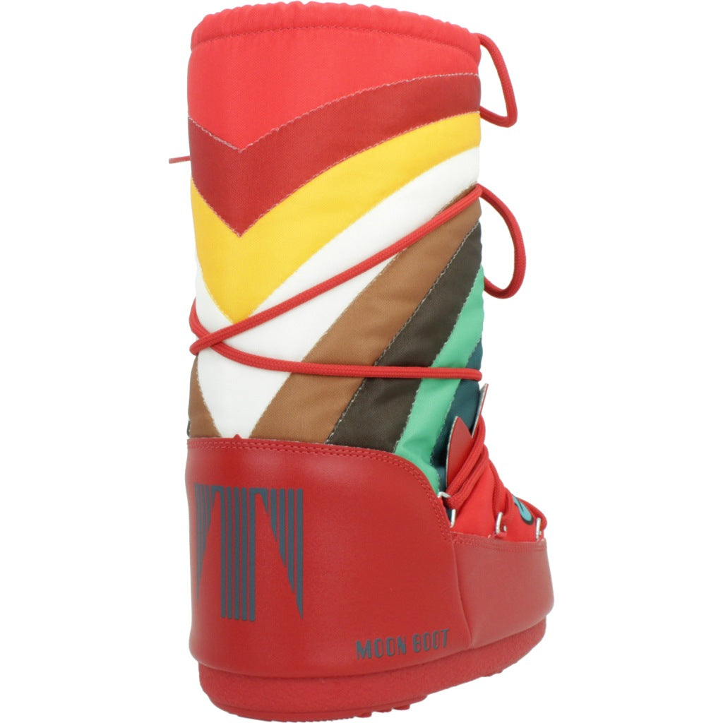 MOON BOOT MB ICON DINO en color ROJO (3)